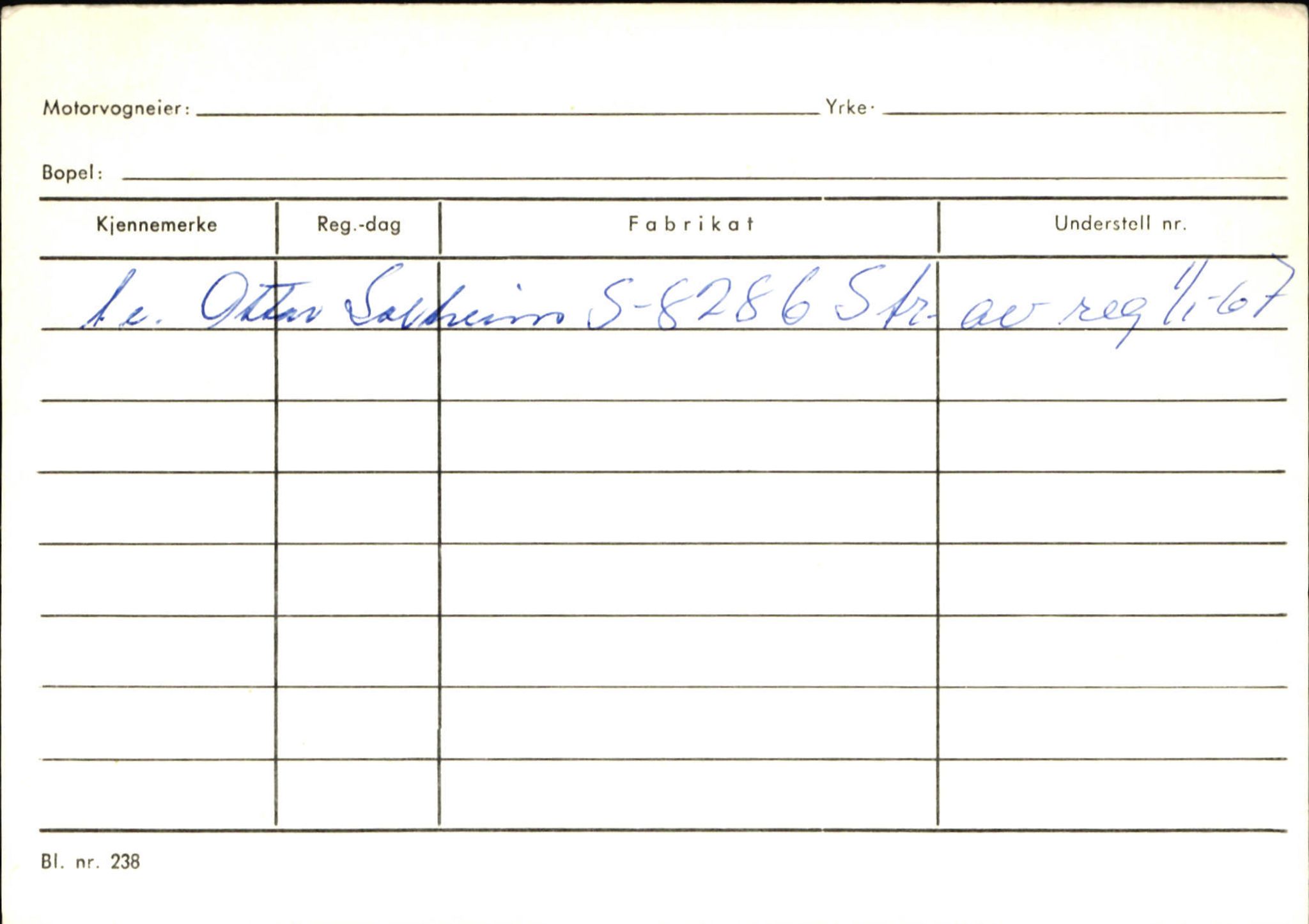 Statens vegvesen, Sogn og Fjordane vegkontor, AV/SAB-A-5301/4/F/L0132: Eigarregister Askvoll A-Å. Balestrand A-Å, 1945-1975, p. 613