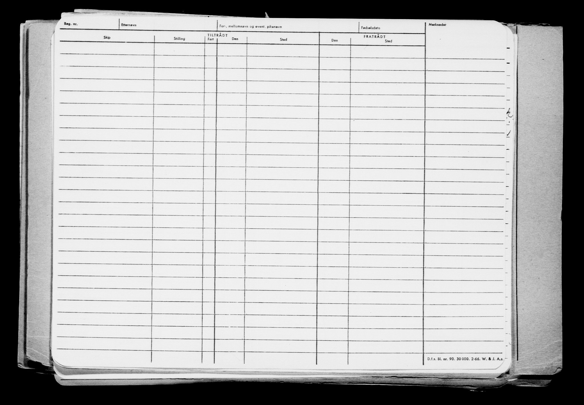 Direktoratet for sjømenn, AV/RA-S-3545/G/Gb/L0184: Hovedkort, 1920, p. 406