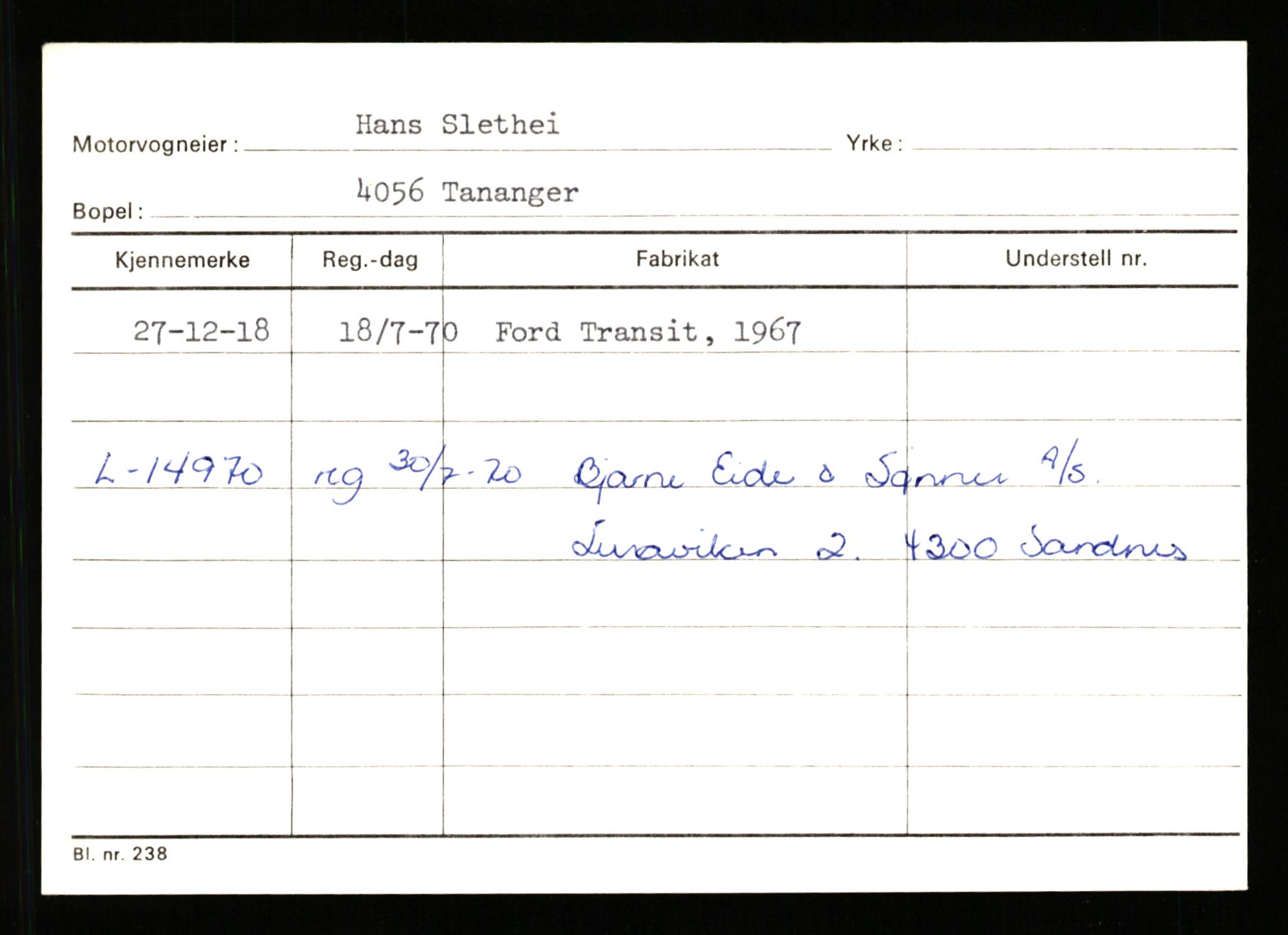 Stavanger trafikkstasjon, AV/SAST-A-101942/0/G/L0011: Registreringsnummer: 240000 - 363477, 1930-1971, p. 959