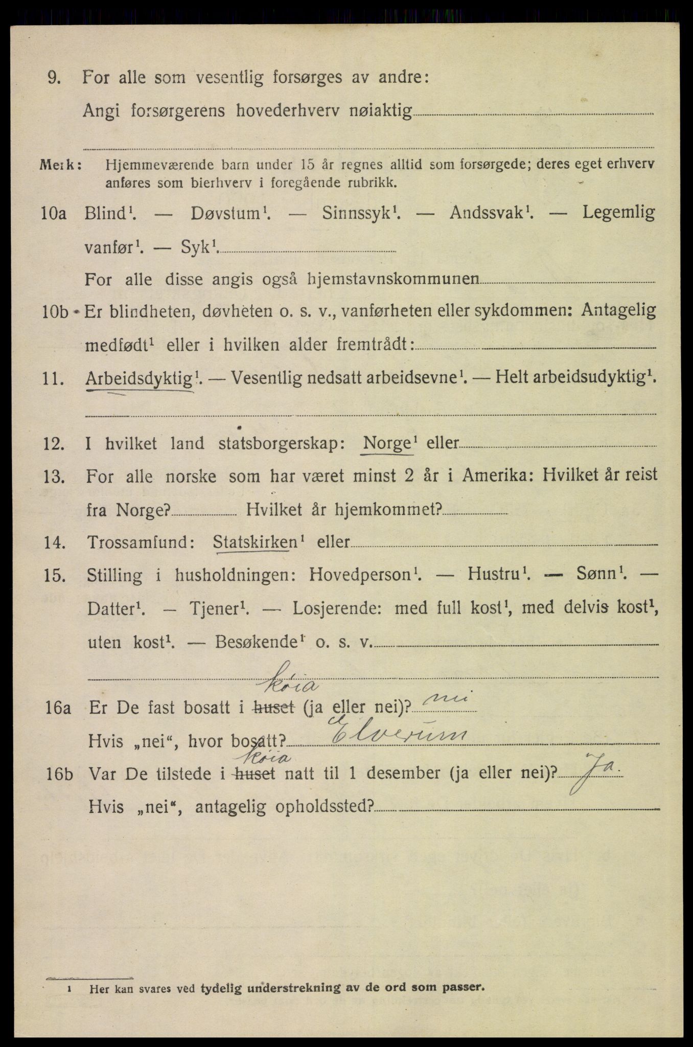 SAH, 1920 census for Åmot, 1920, p. 7652