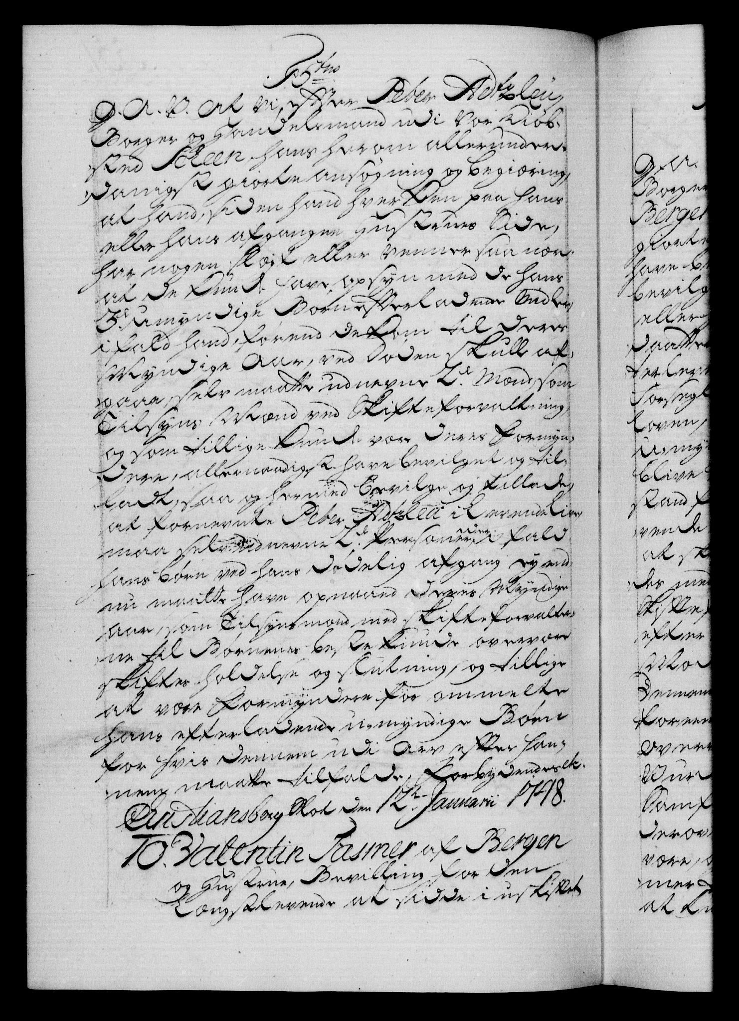 Danske Kanselli 1572-1799, AV/RA-EA-3023/F/Fc/Fca/Fcaa/L0035: Norske registre, 1746-1748, p. 551b