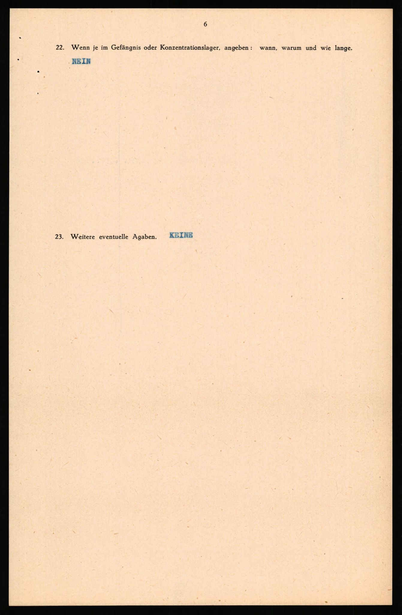 Forsvaret, Forsvarets overkommando II, AV/RA-RAFA-3915/D/Db/L0040: CI Questionaires. Tyske okkupasjonsstyrker i Norge. Østerrikere., 1945-1946, p. 180