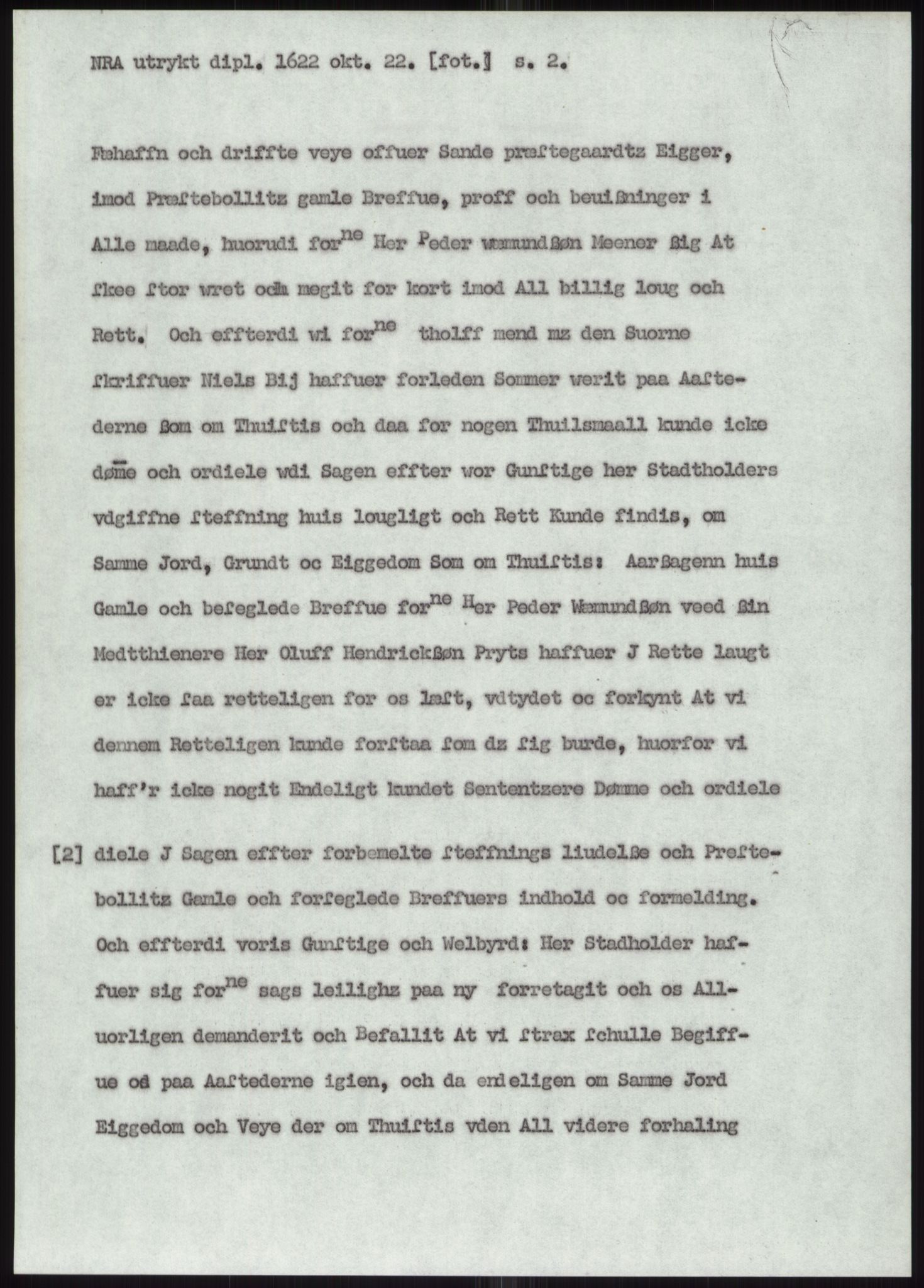 Samlinger til kildeutgivelse, Diplomavskriftsamlingen, AV/RA-EA-4053/H/Ha, p. 2367