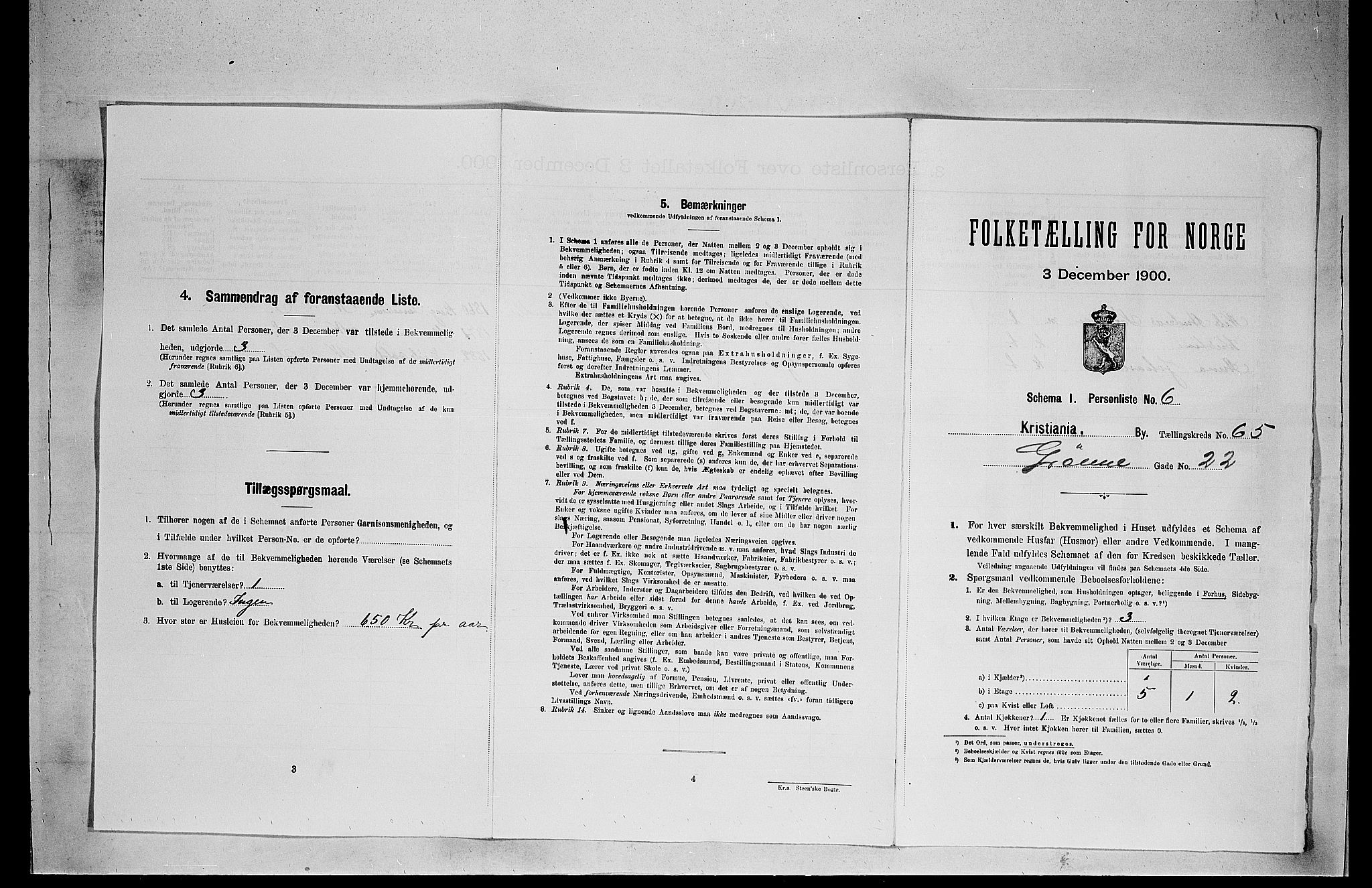 SAO, 1900 census for Kristiania, 1900, p. 30637