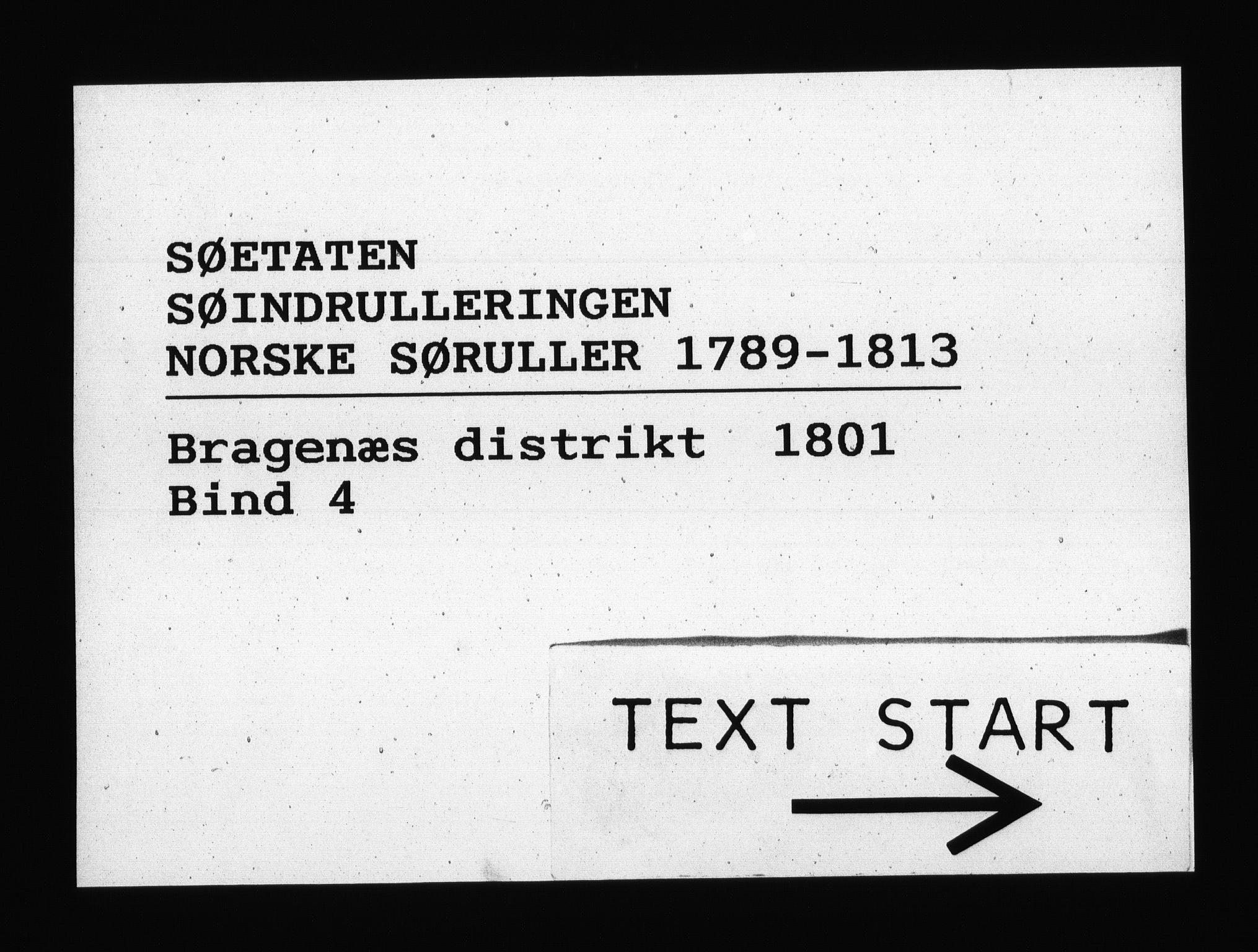 Sjøetaten, RA/EA-3110/F/L0137: Bragernes distrikt, bind 4, 1801