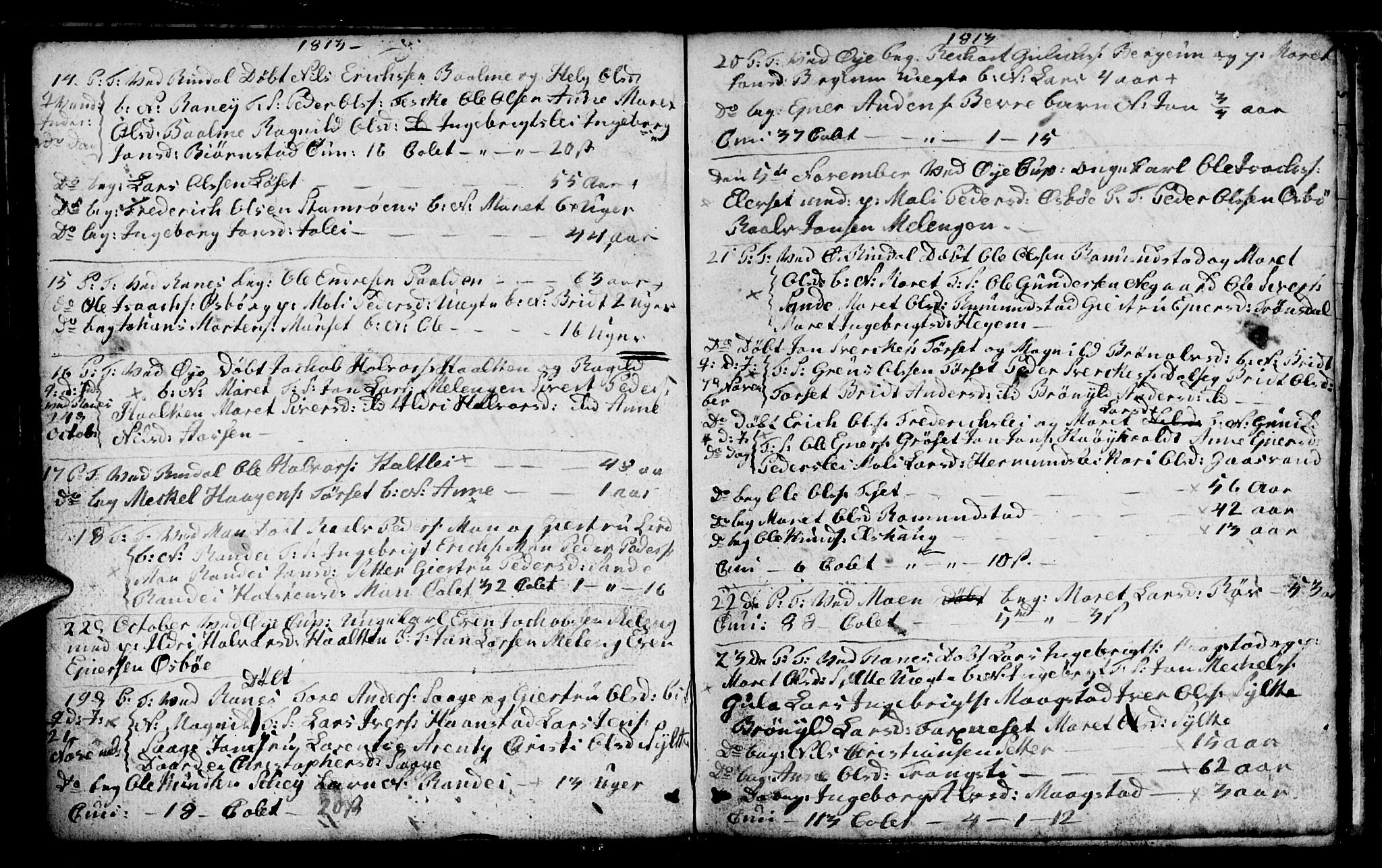 Ministerialprotokoller, klokkerbøker og fødselsregistre - Møre og Romsdal, AV/SAT-A-1454/595/L1049: Parish register (copy) no. 595C01, 1805-1819, p. 77