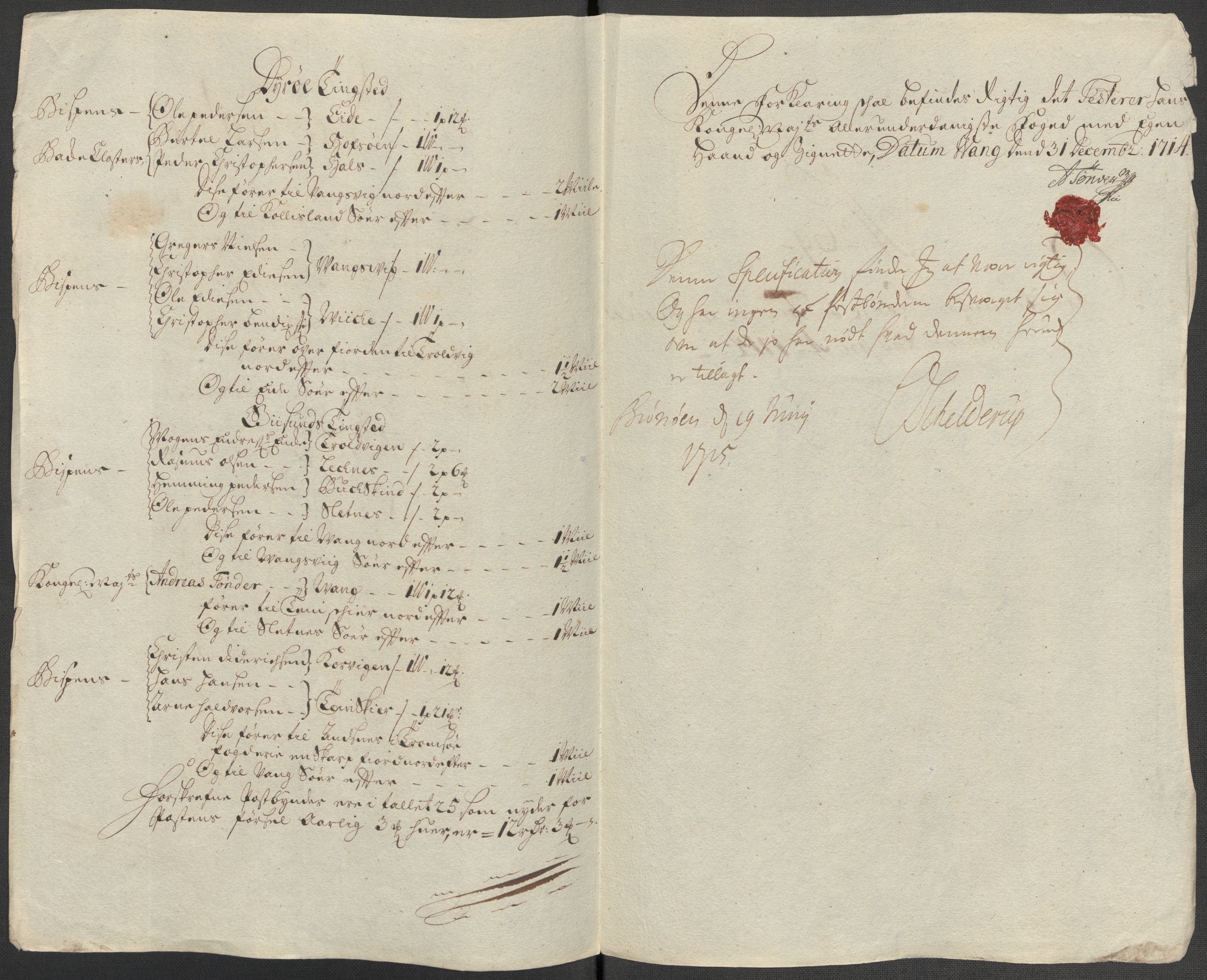 Rentekammeret inntil 1814, Reviderte regnskaper, Fogderegnskap, AV/RA-EA-4092/R68/L4760: Fogderegnskap Senja og Troms, 1714, p. 324