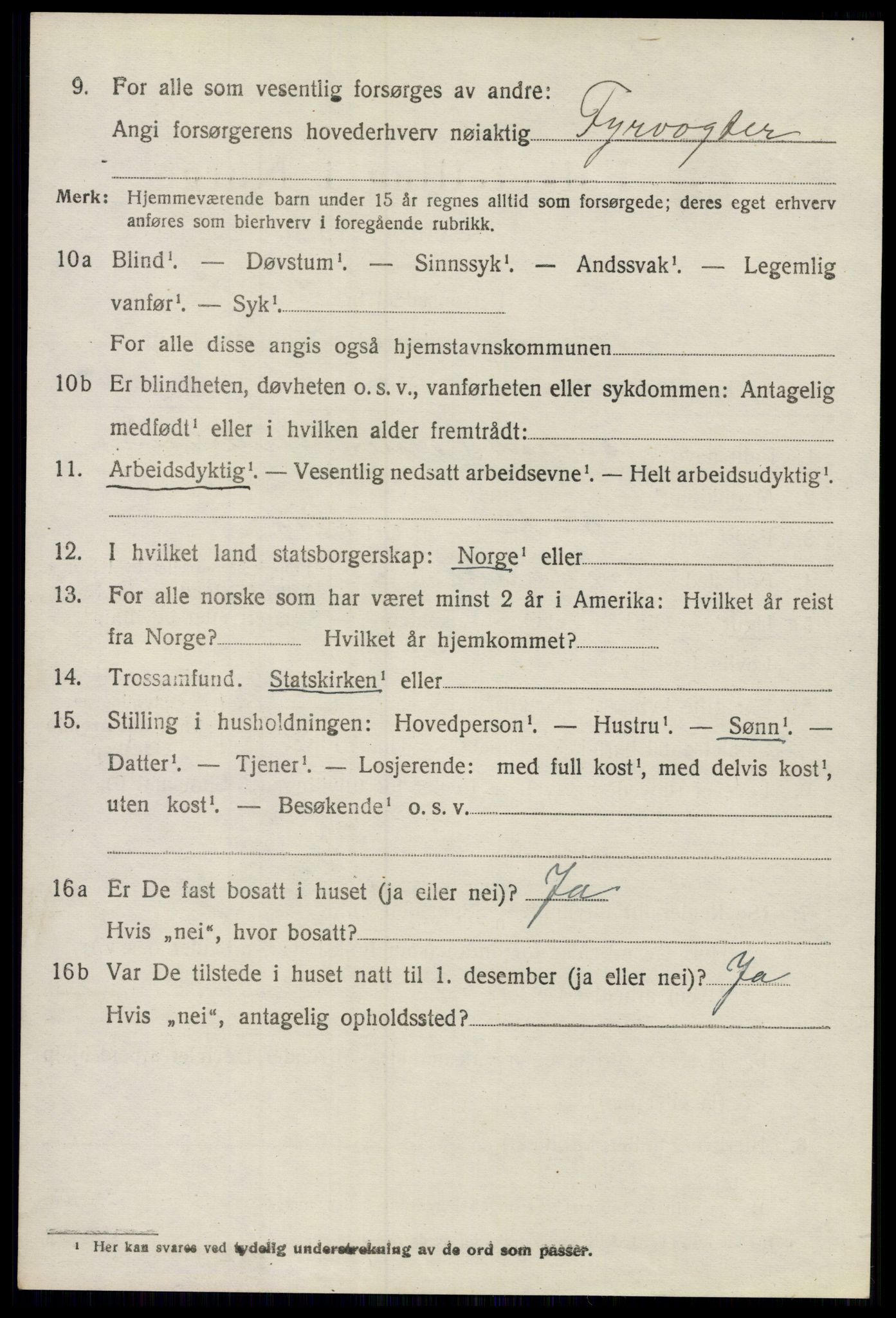 SAO, 1920 census for Onsøy, 1920, p. 13527