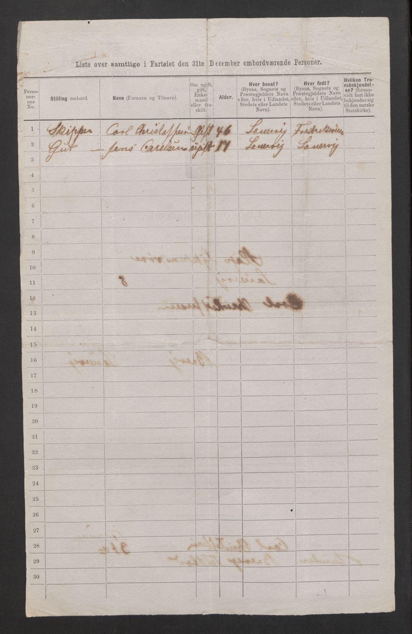 RA, 1875 census, lists of crew on ships: Ships in domestic ports, 1875, p. 236