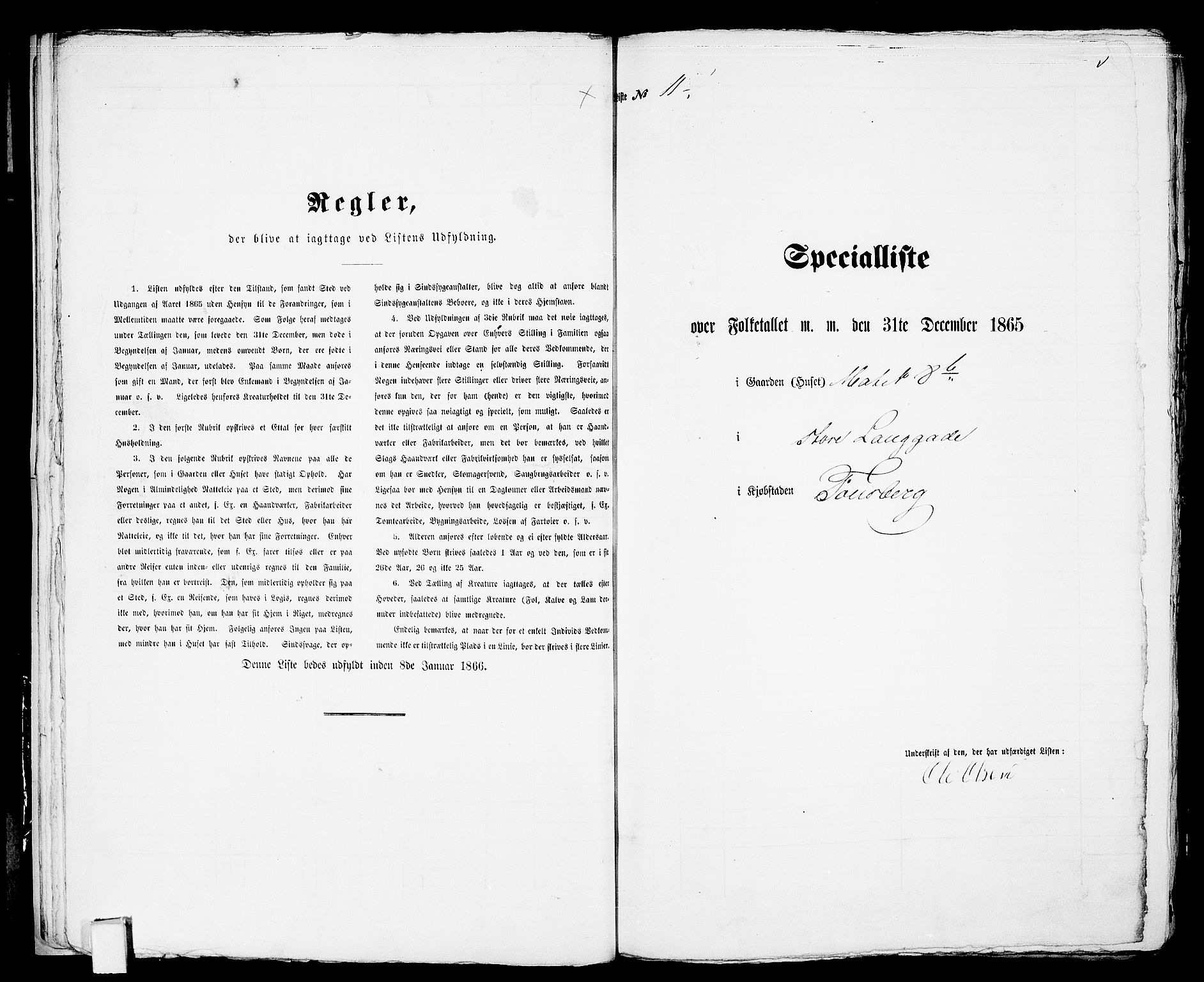 RA, 1865 census for Tønsberg, 1865, p. 32