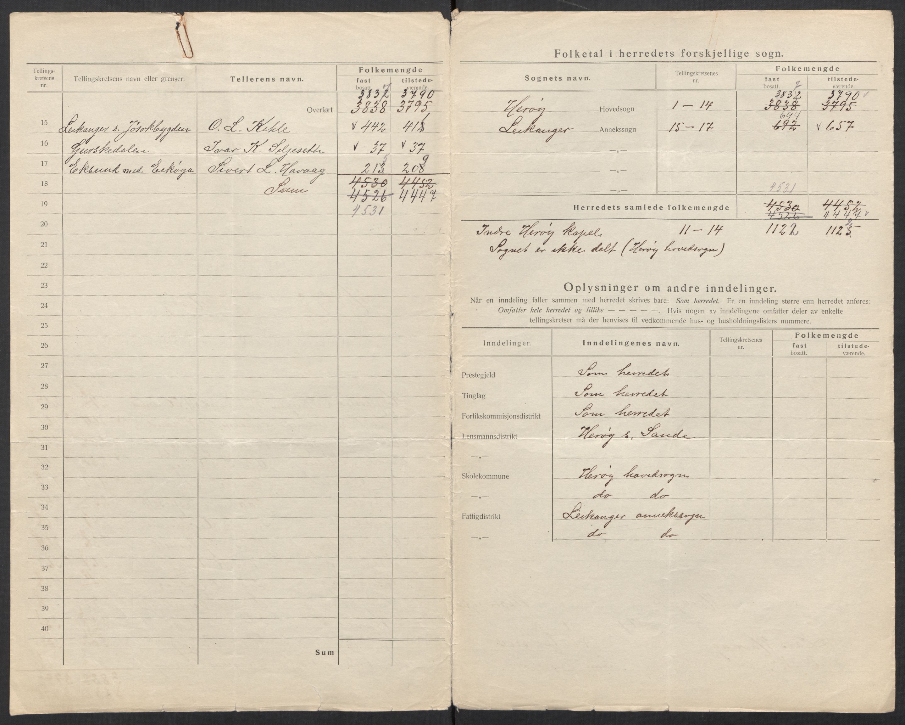 SAT, 1920 census for Herøy (MR), 1920, p. 4