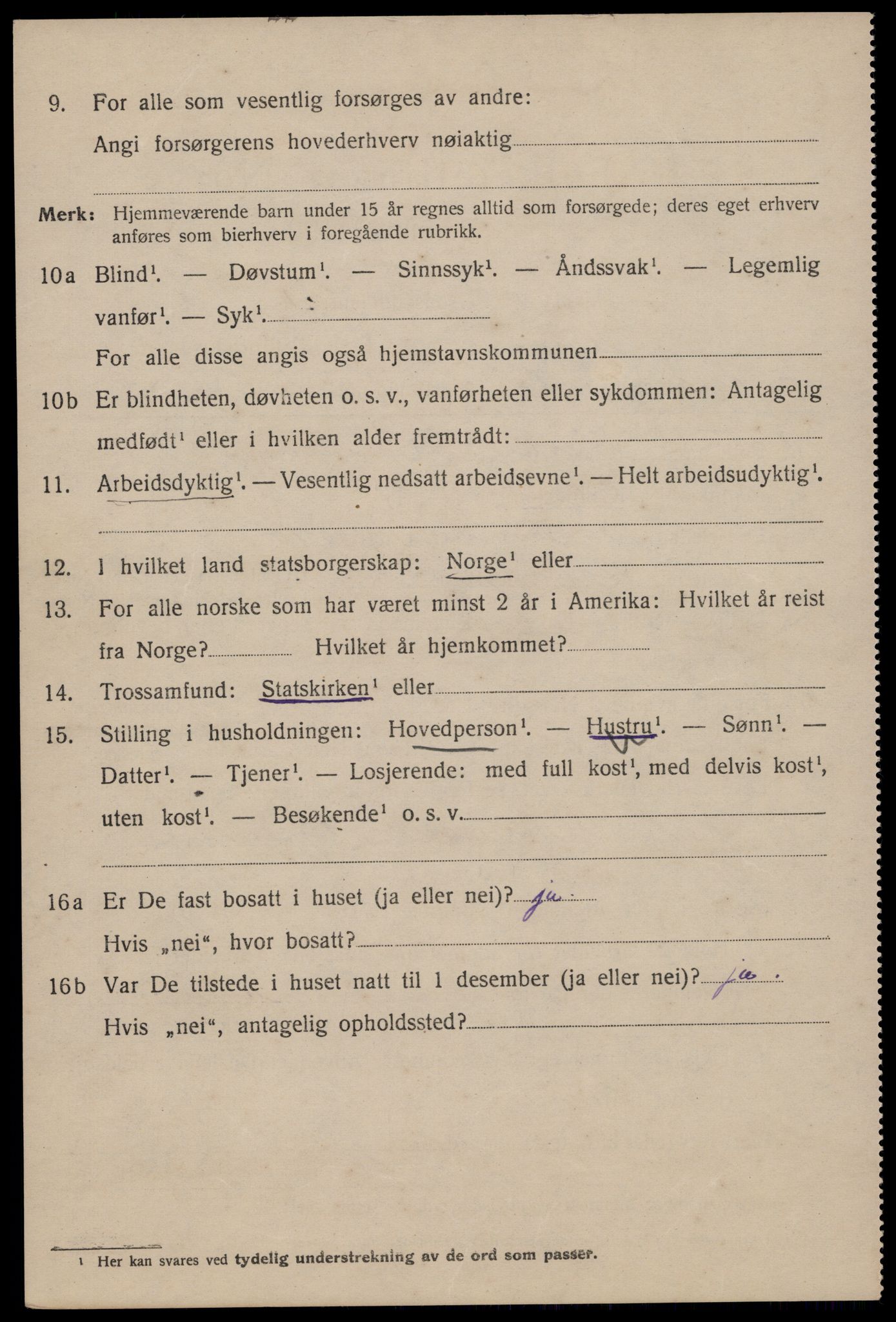SAST, 1920 census for Stavanger, 1920, p. 57863
