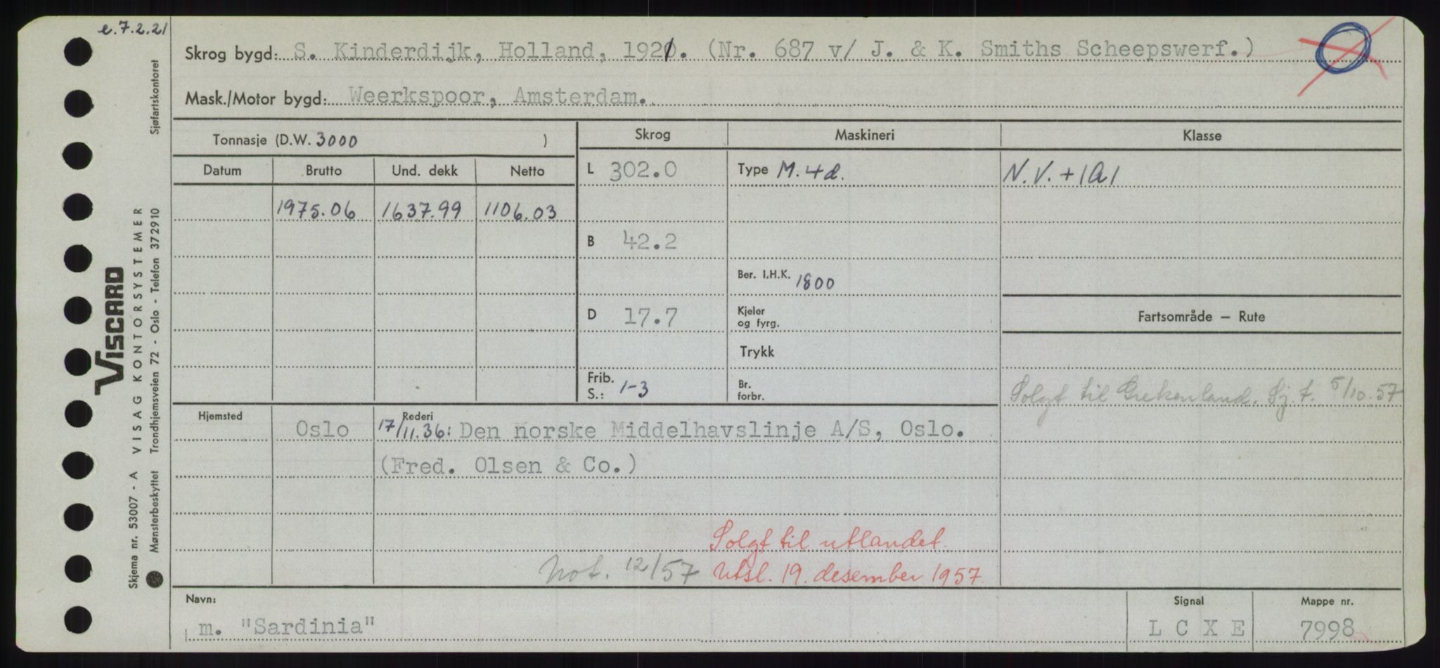 Sjøfartsdirektoratet med forløpere, Skipsmålingen, RA/S-1627/H/Hd/L0032: Fartøy, San-Seve, p. 193