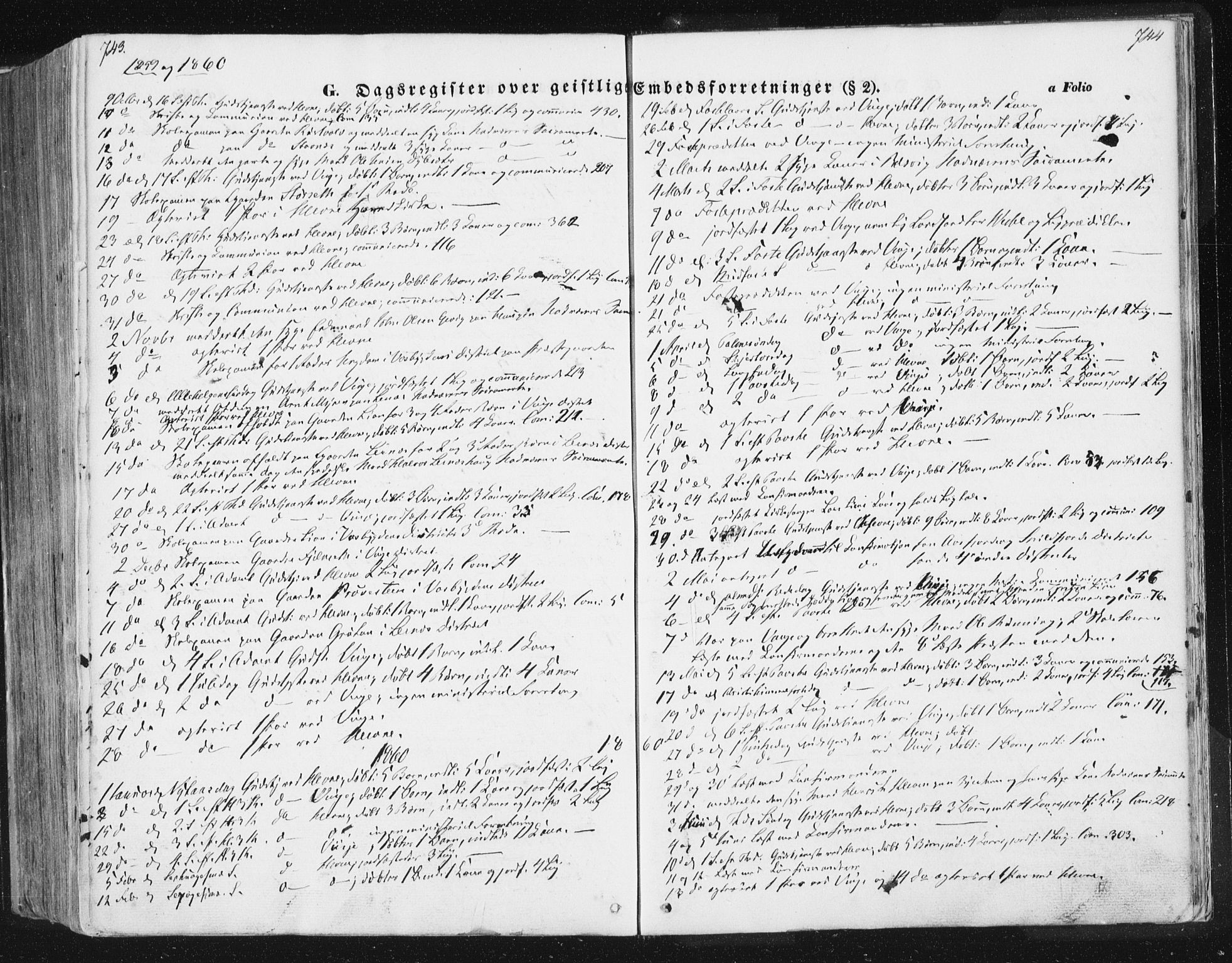 Ministerialprotokoller, klokkerbøker og fødselsregistre - Sør-Trøndelag, SAT/A-1456/630/L0494: Parish register (official) no. 630A07, 1852-1868, p. 743-744