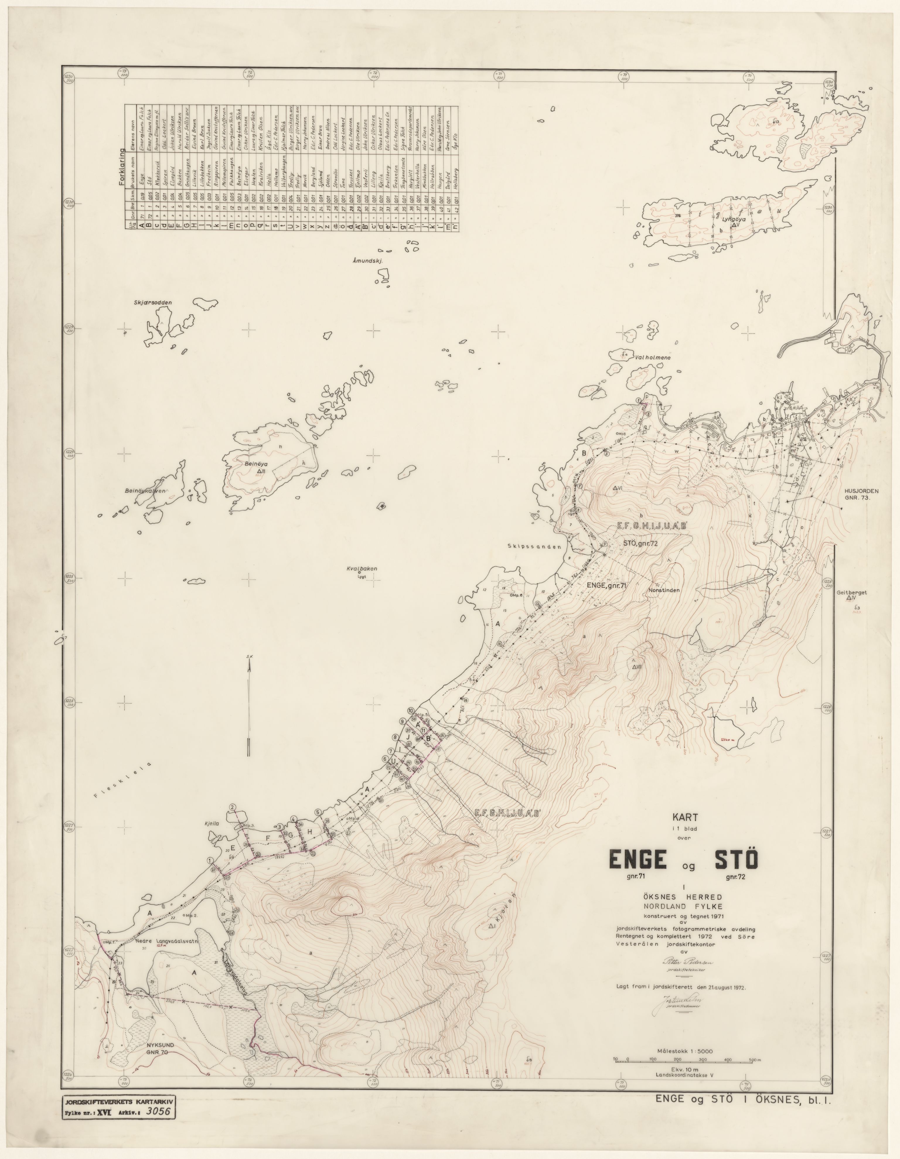 Jordskifteverkets kartarkiv, RA/S-3929/T, 1859-1988, p. 3996