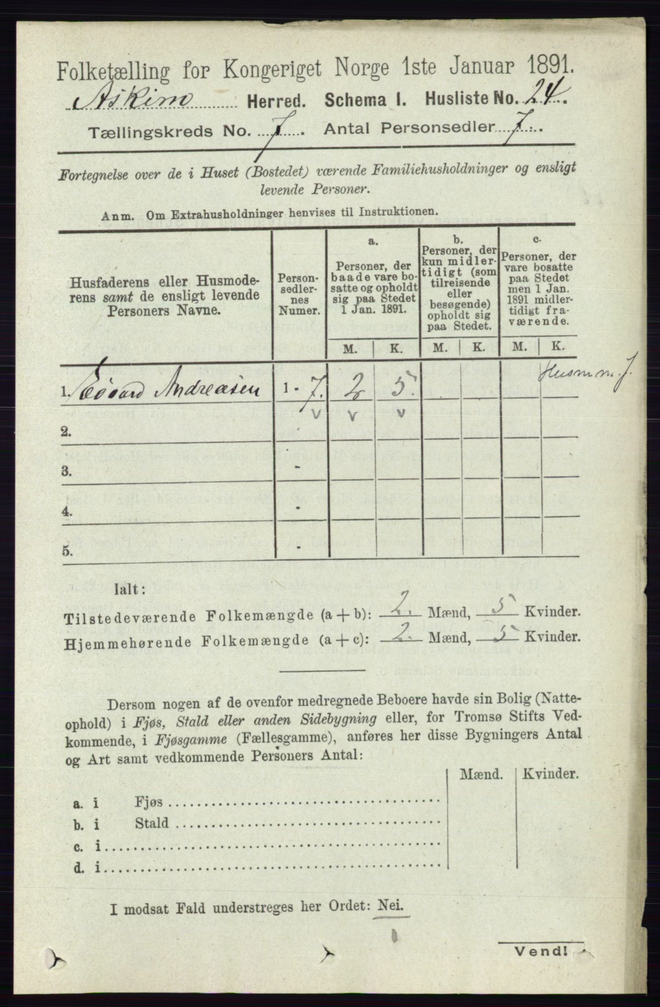 RA, 1891 census for 0124 Askim, 1891, p. 1002