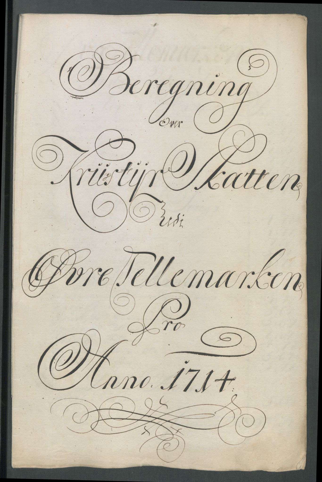 Rentekammeret inntil 1814, Reviderte regnskaper, Fogderegnskap, AV/RA-EA-4092/R36/L2126: Fogderegnskap Øvre og Nedre Telemark og Bamble, 1714, p. 102