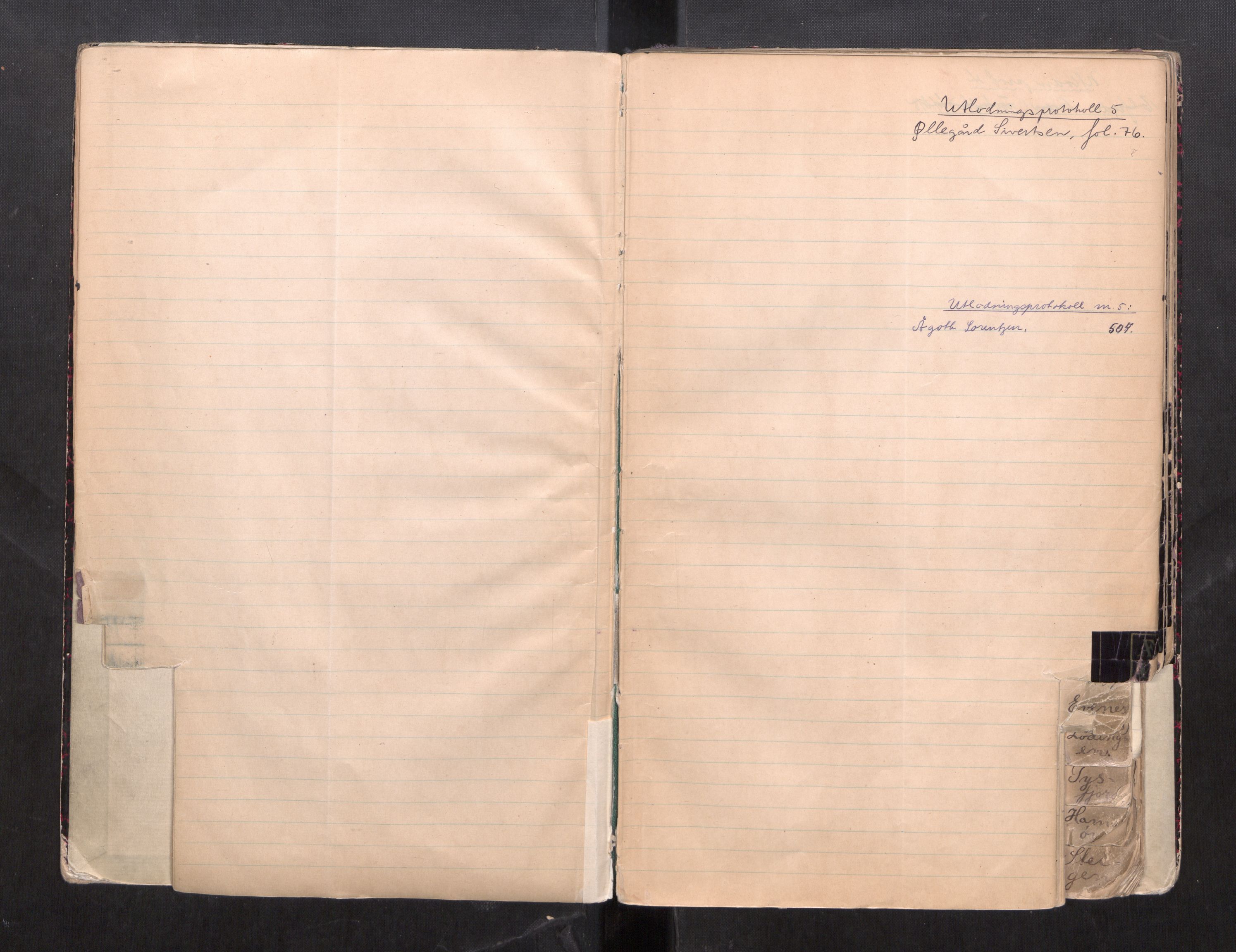 Steigen og Ofoten sorenskriveri, AV/SAT-A-0030/1/3/3C/L0002: Register til skifteslutningsprotokoll, 1917-1947