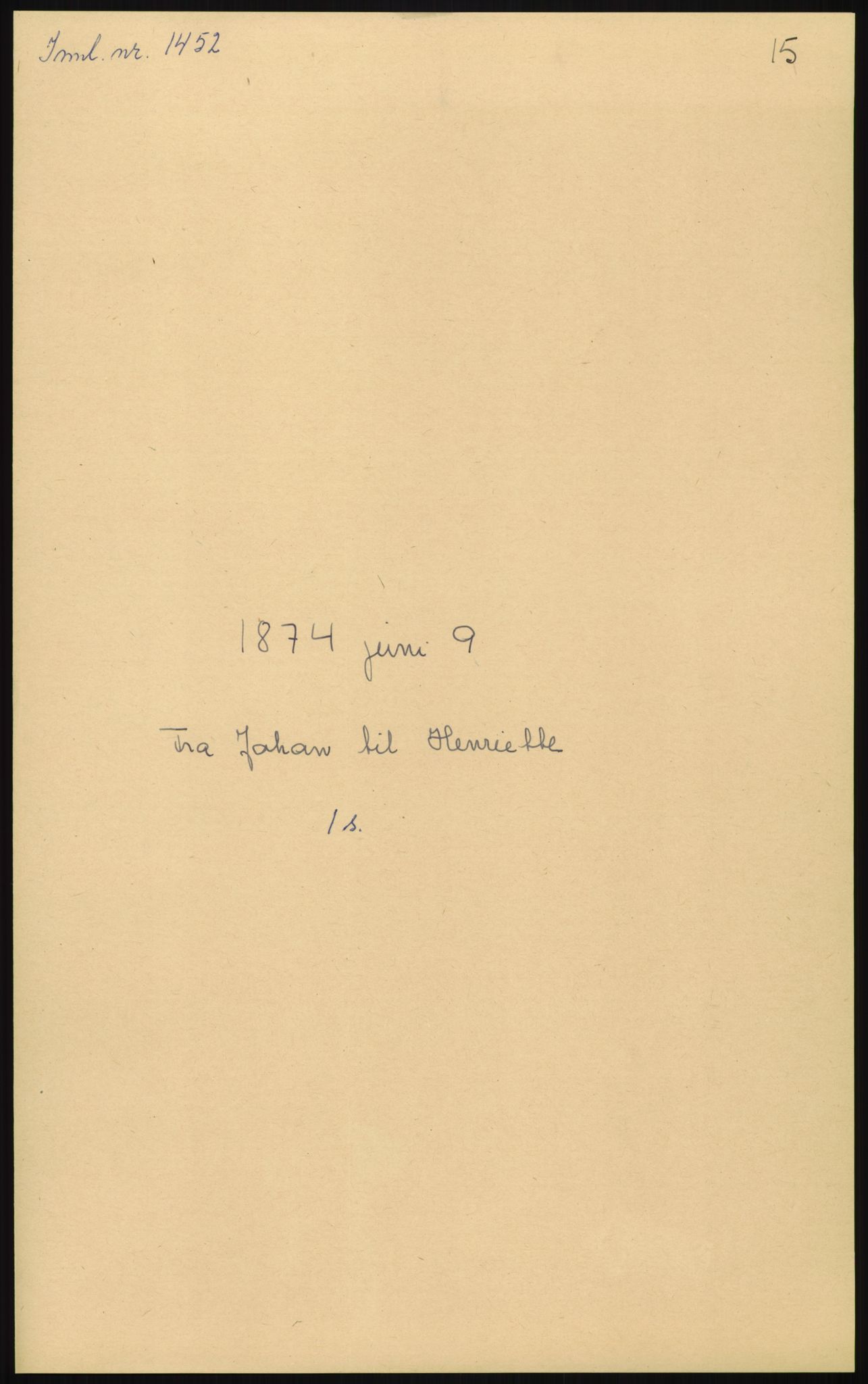 Samlinger til kildeutgivelse, Amerikabrevene, AV/RA-EA-4057/F/L0008: Innlån fra Hedmark: Gamkind - Semmingsen, 1838-1914, p. 185