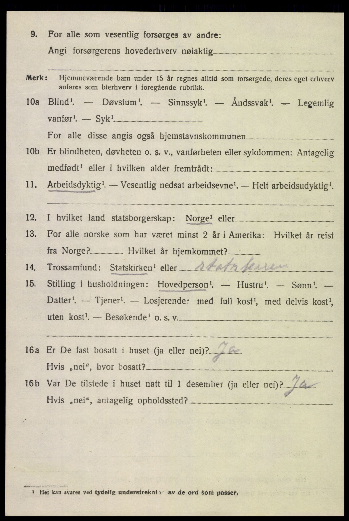 SAK, 1920 census for Søndeled, 1920, p. 6282