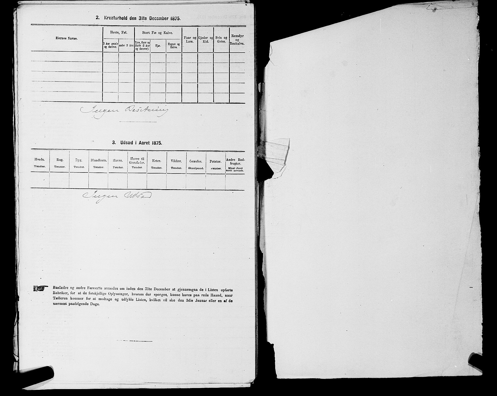 RA, 1875 census for 0239P Hurdal, 1875, p. 250