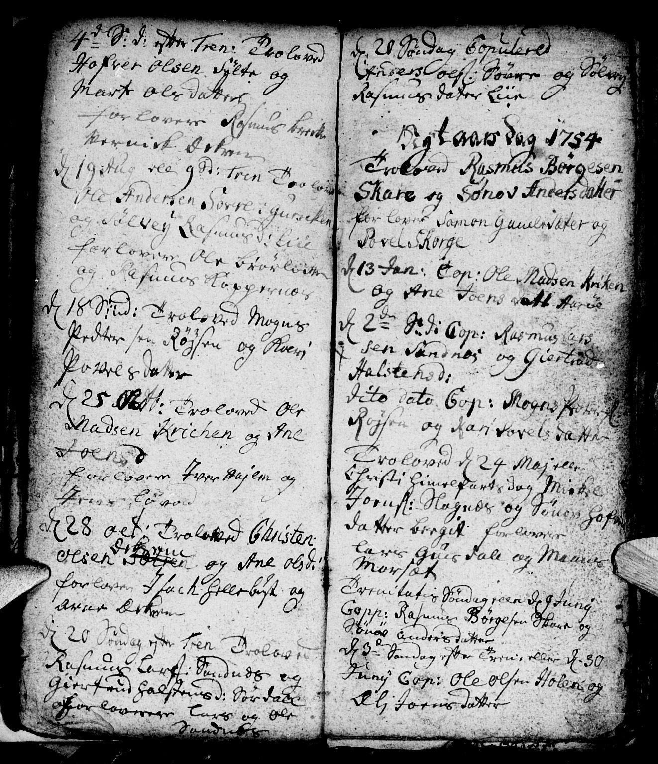 Ministerialprotokoller, klokkerbøker og fødselsregistre - Møre og Romsdal, AV/SAT-A-1454/501/L0001: Parish register (official) no. 501A01, 1742-1760