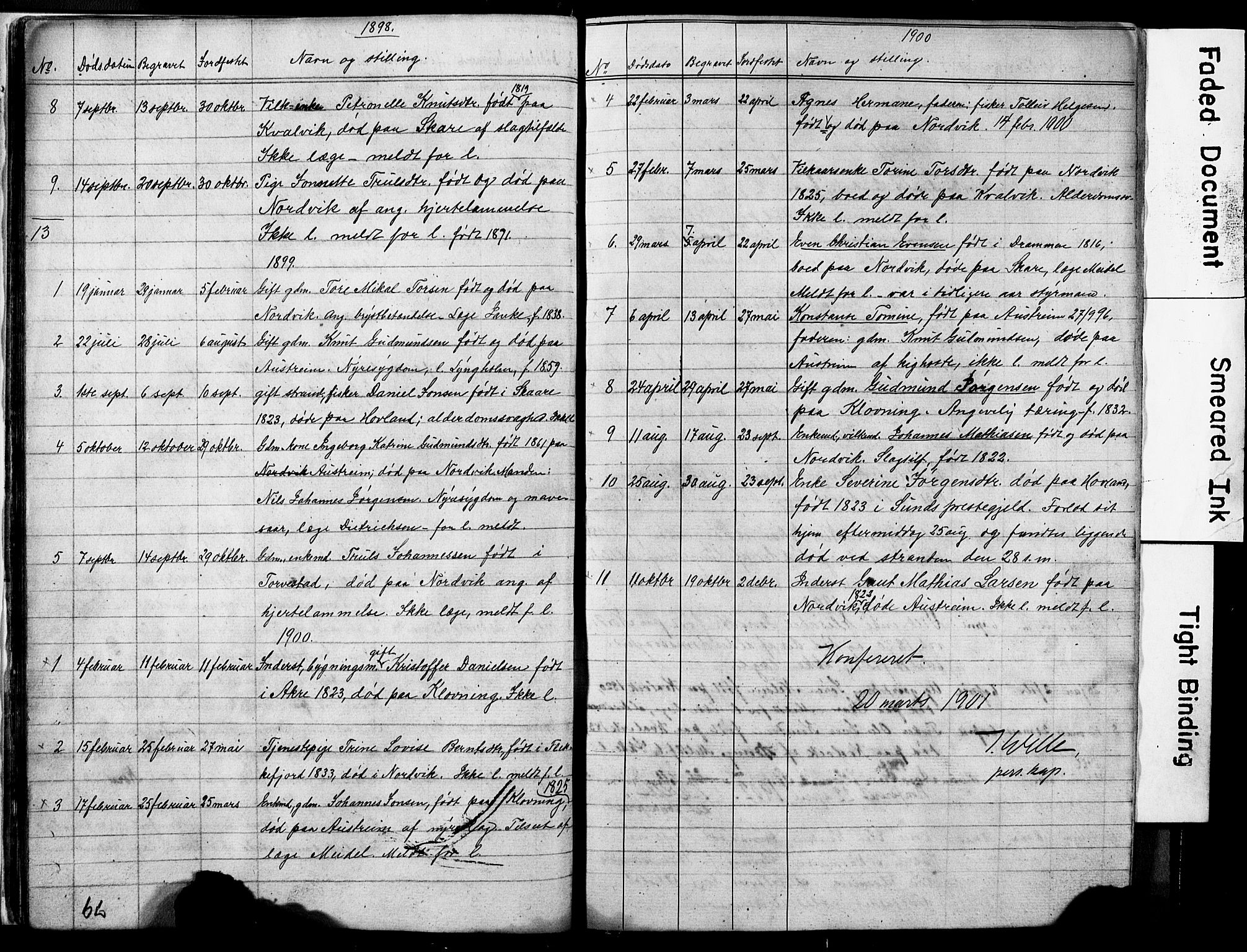 Torvastad sokneprestkontor, AV/SAST-A -101857/H/Ha/Hab/L0005: Parish register (copy) no. B 5, 1857-1908