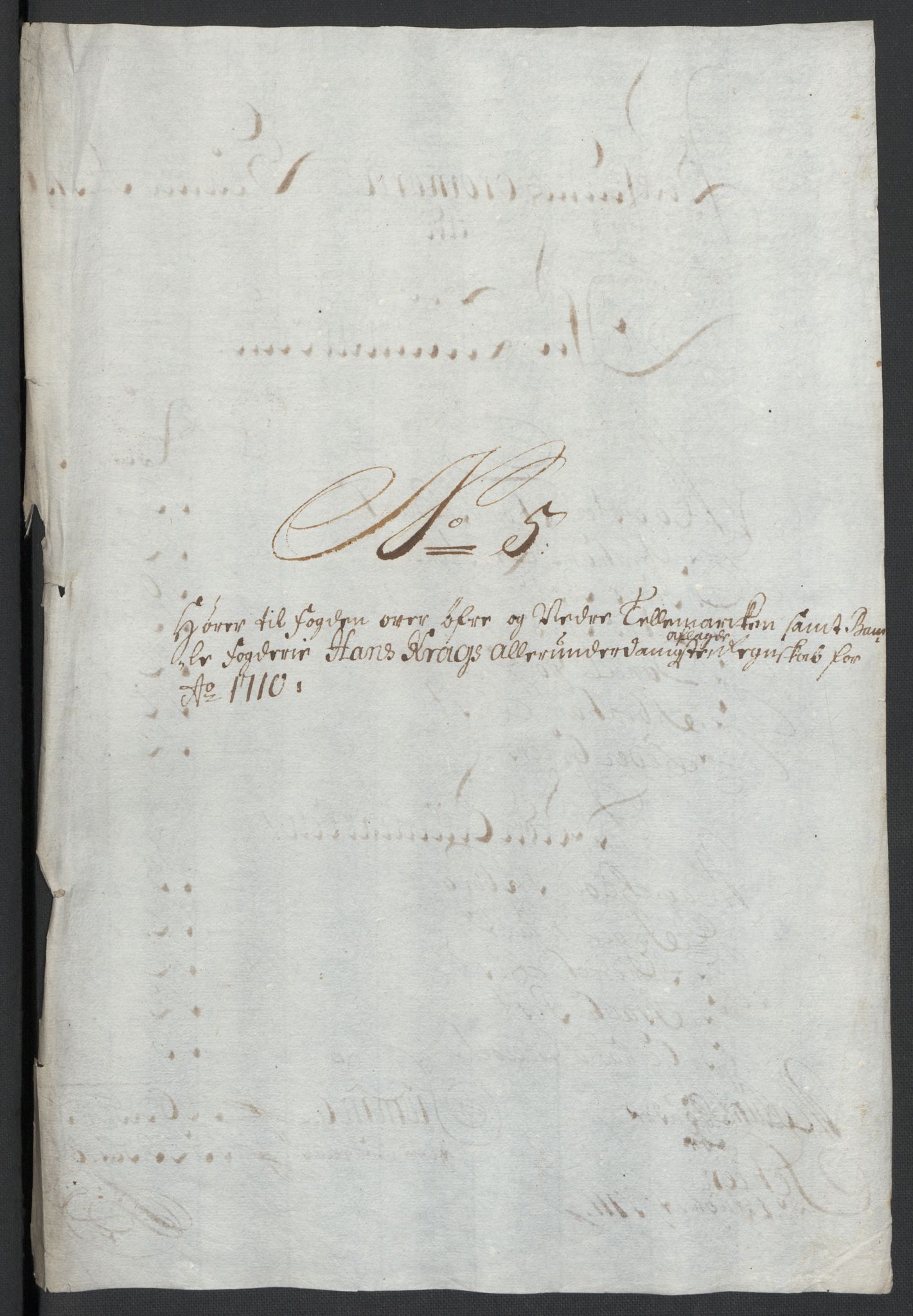 Rentekammeret inntil 1814, Reviderte regnskaper, Fogderegnskap, AV/RA-EA-4092/R36/L2119: Fogderegnskap Øvre og Nedre Telemark og Bamble, 1710, p. 49