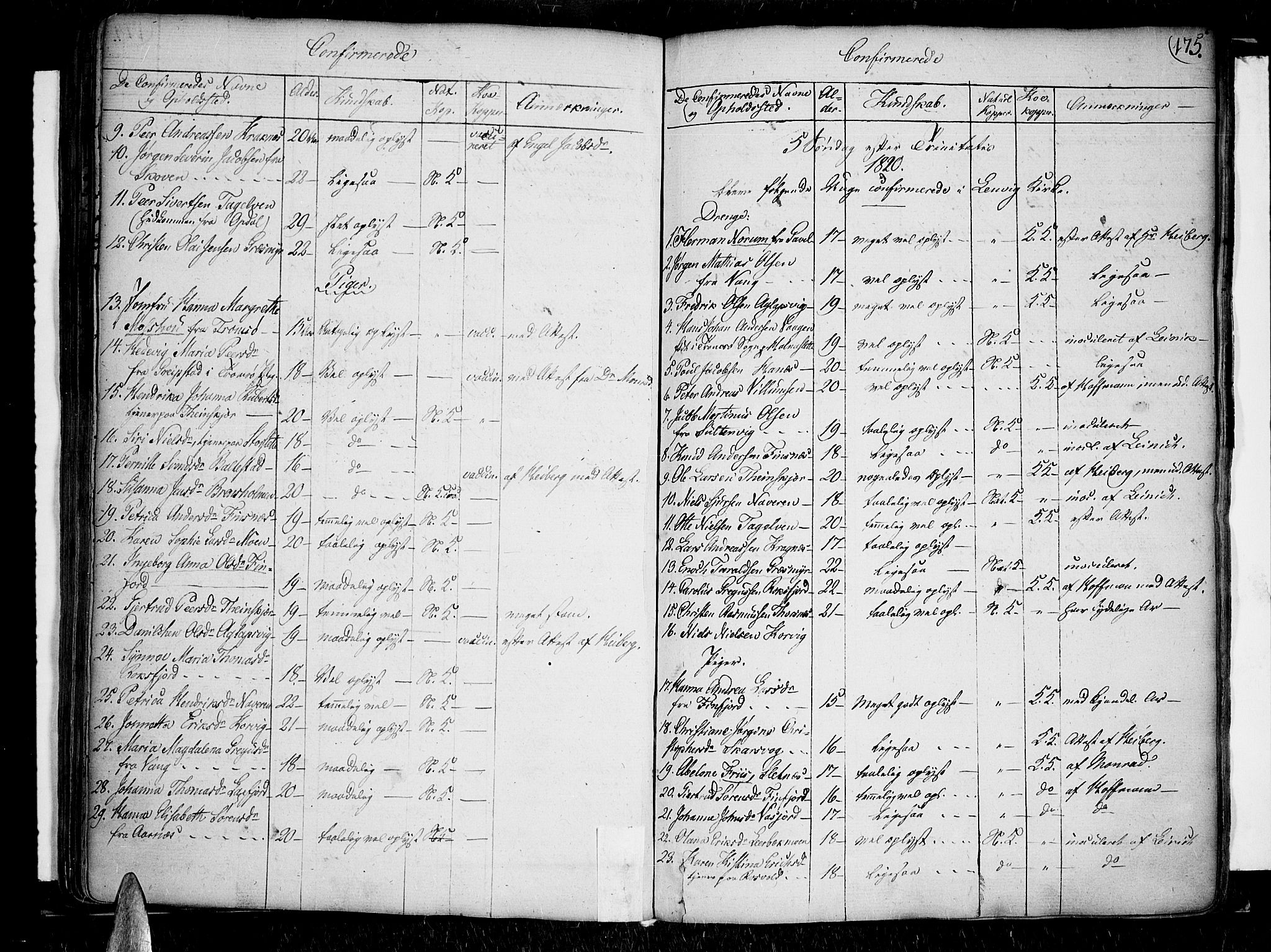 Lenvik sokneprestembete, SATØ/S-1310/H/Ha/Haa/L0002kirke: Parish register (official) no. 2, 1784-1820, p. 175
