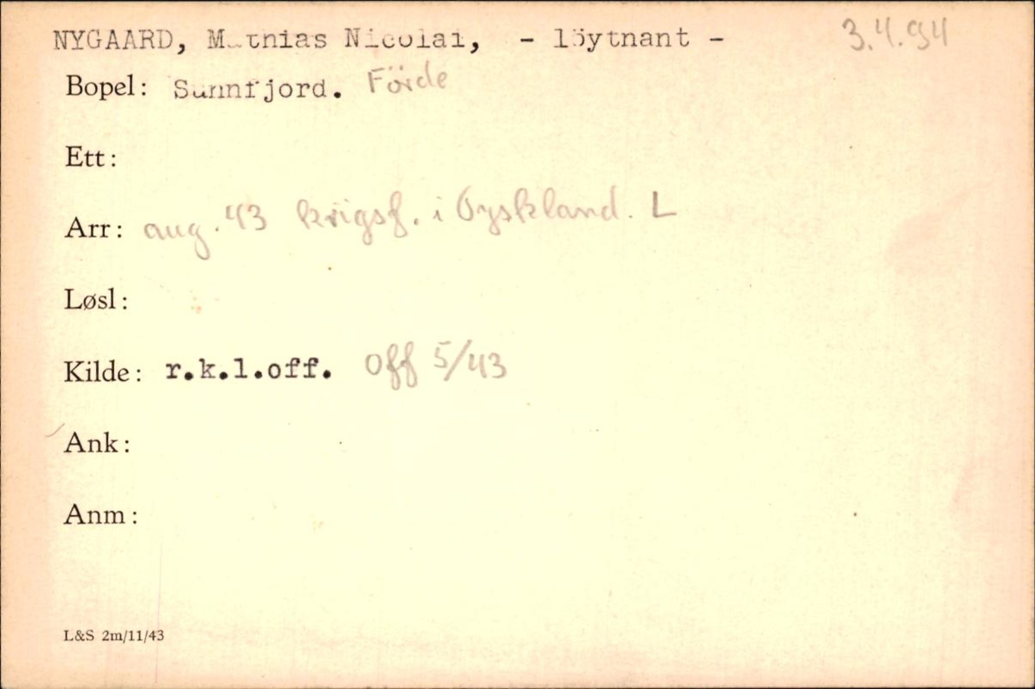 Forsvaret, Forsvarets krigshistoriske avdeling, AV/RA-RAFA-2017/Y/Yf/L0200: II-C-11-2102  -  Norske krigsfanger i Tyskland, 1940-1945, p. 793