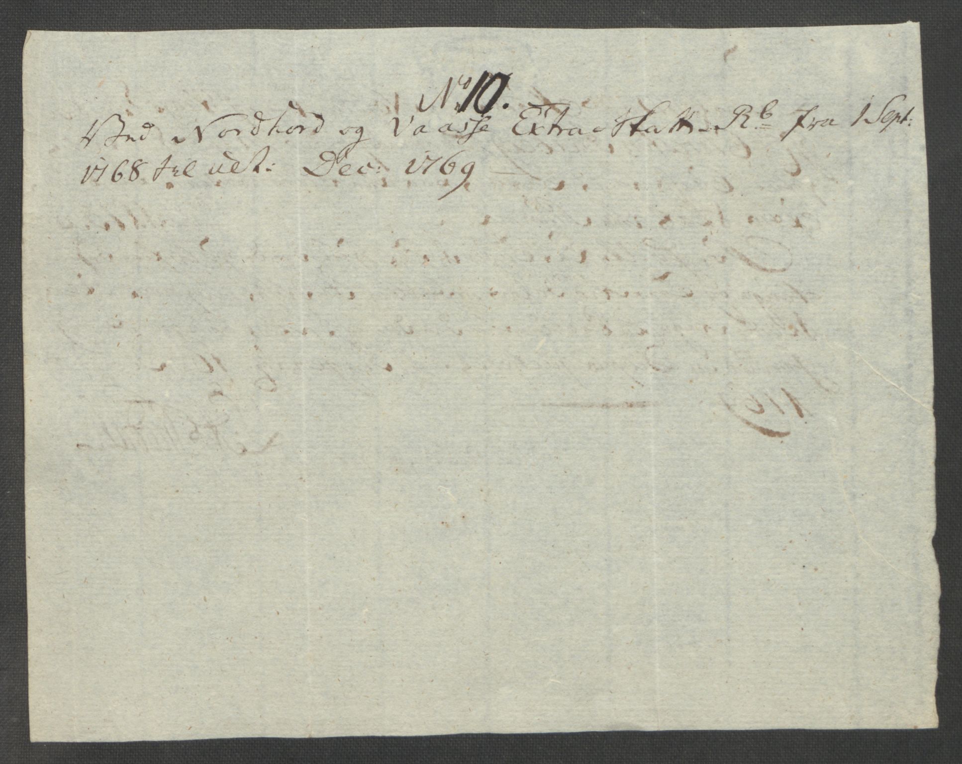 Rentekammeret inntil 1814, Reviderte regnskaper, Fogderegnskap, AV/RA-EA-4092/R51/L3303: Ekstraskatten Nordhordland og Voss, 1762-1772, p. 375