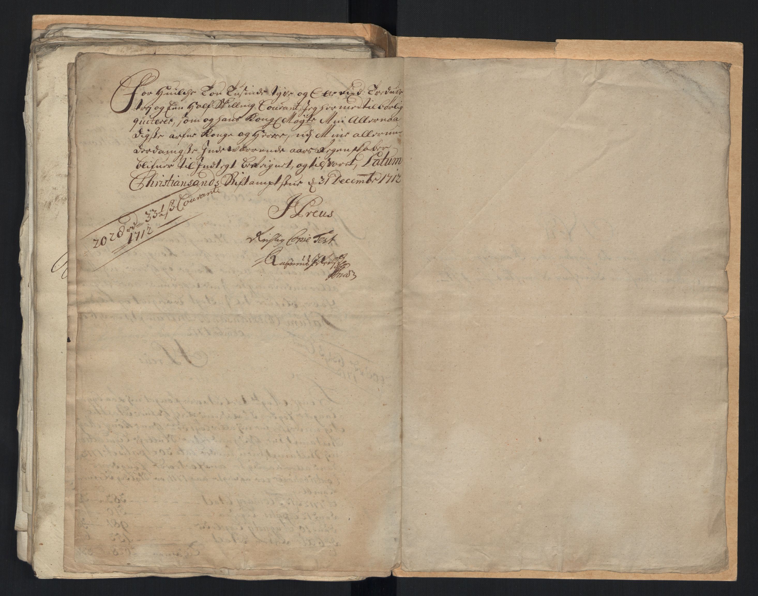 Rentekammeret inntil 1814, Reviderte regnskaper, Fogderegnskap, AV/RA-EA-4092/R40/L2450: Fogderegnskap Råbyggelag, 1712-1713, p. 251