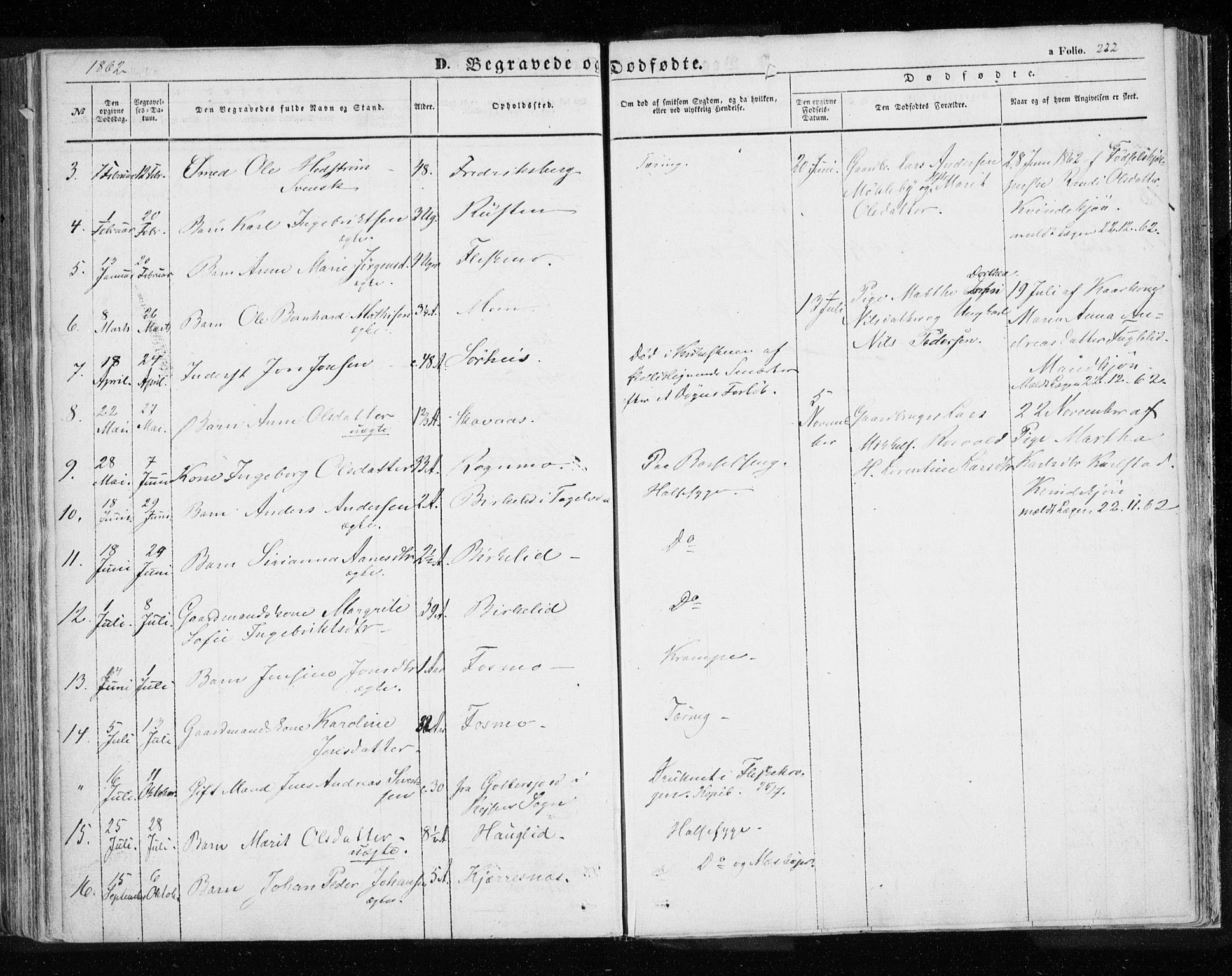 Målselv sokneprestembete, SATØ/S-1311/G/Ga/Gaa/L0003kirke: Parish register (official) no. 3, 1853-1863, p. 222