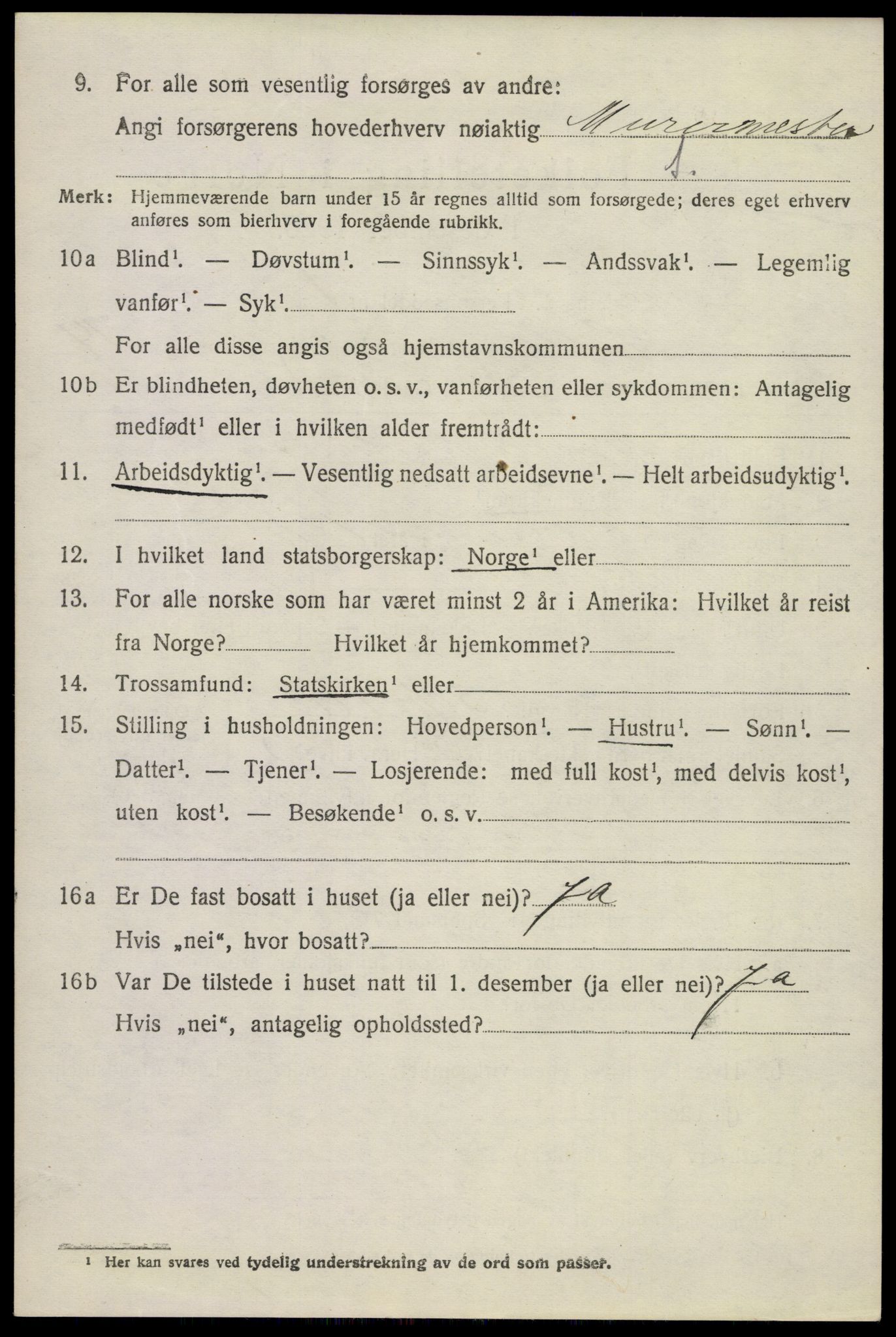 SAKO, 1920 census for Holla, 1920, p. 8366