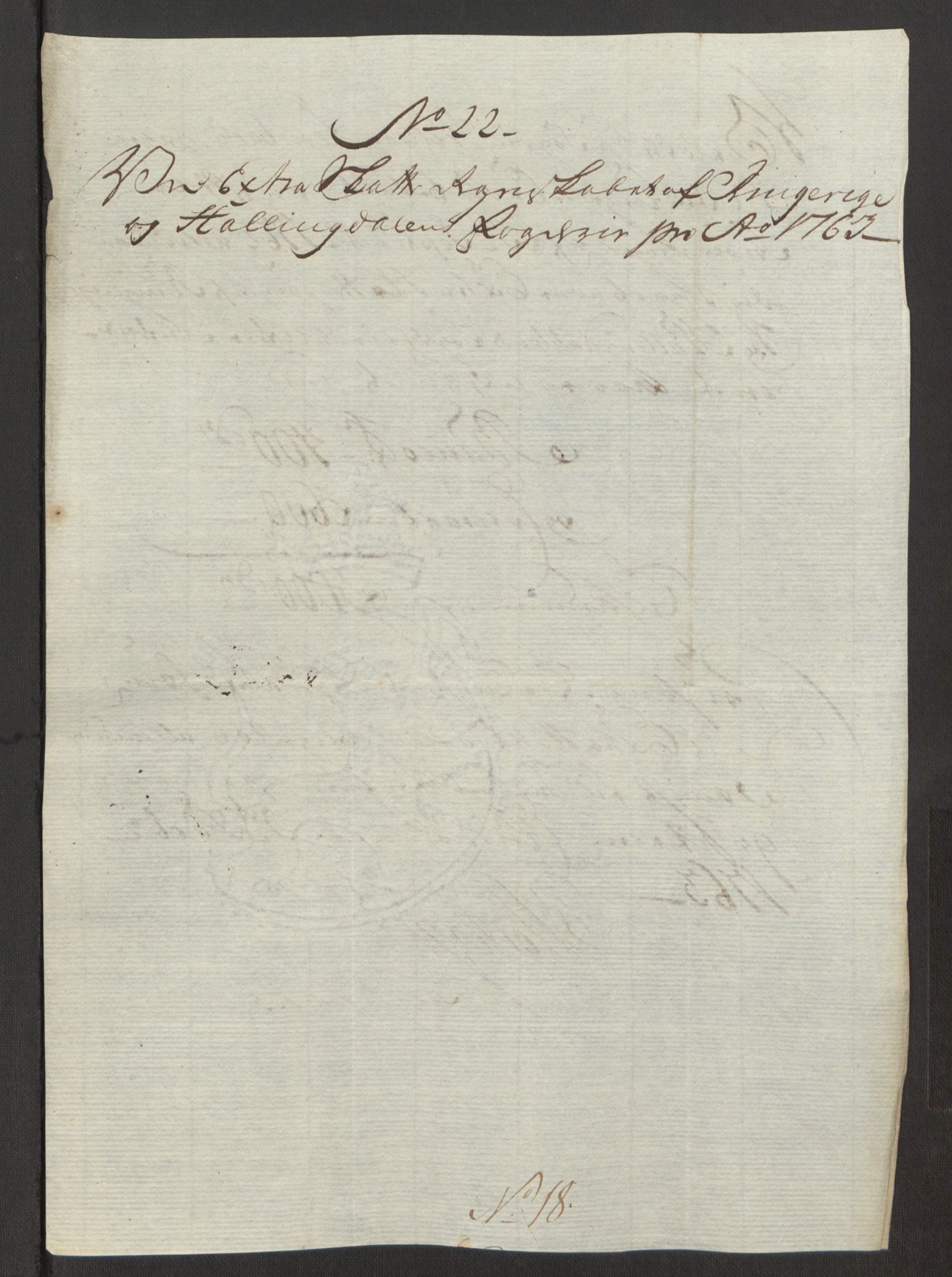 Rentekammeret inntil 1814, Reviderte regnskaper, Fogderegnskap, AV/RA-EA-4092/R23/L1565: Ekstraskatten Ringerike og Hallingdal, 1762-1763, p. 542