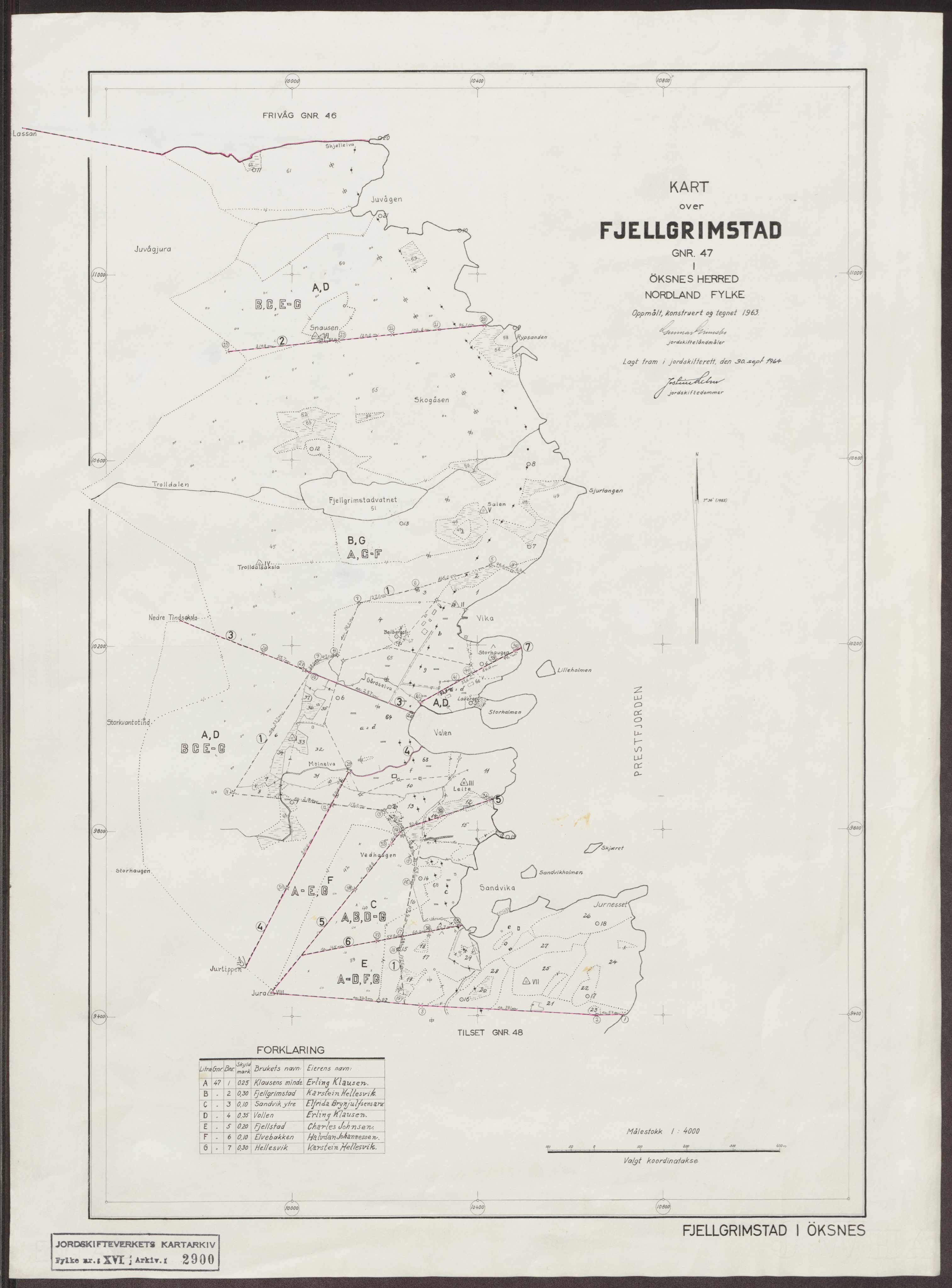Jordskifteverkets kartarkiv, RA/S-3929/T, 1859-1988, p. 3768