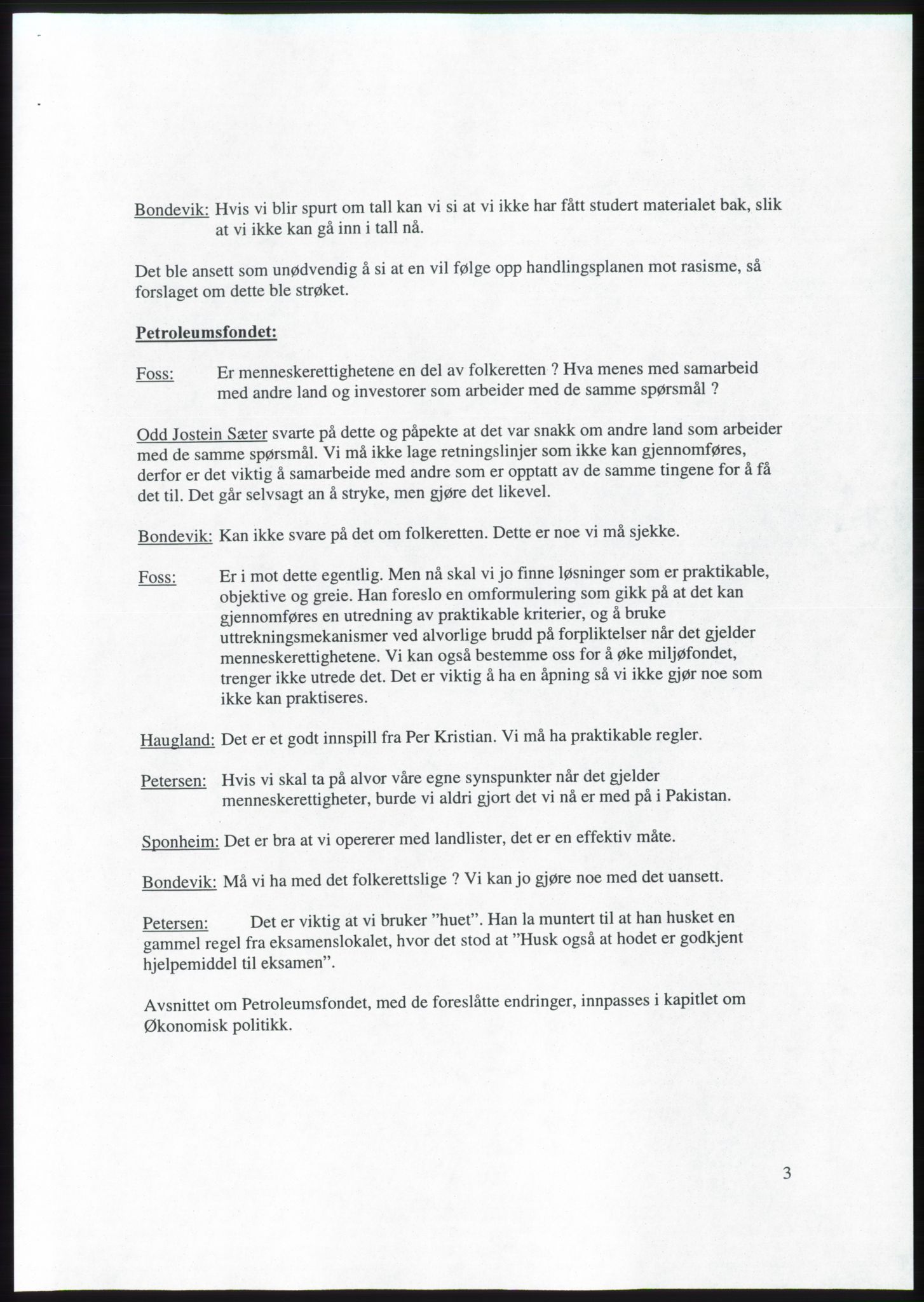 Forhandlingsmøtene 2001 mellom Høyre, Kristelig Folkeparti og Venstre om dannelse av regjering, AV/RA-PA-1395/A/L0001: Forhandlingsprotokoll med vedlegg, 2001, p. 32