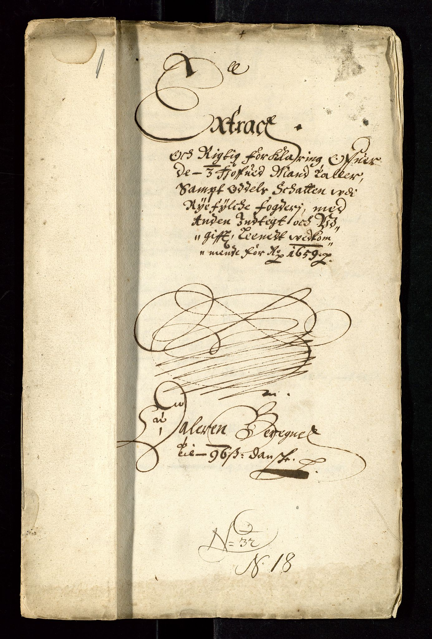 Stavanger len, AV/SAST-A-101870/Ob/L0030: Diverse, 1659-1662, p. 2