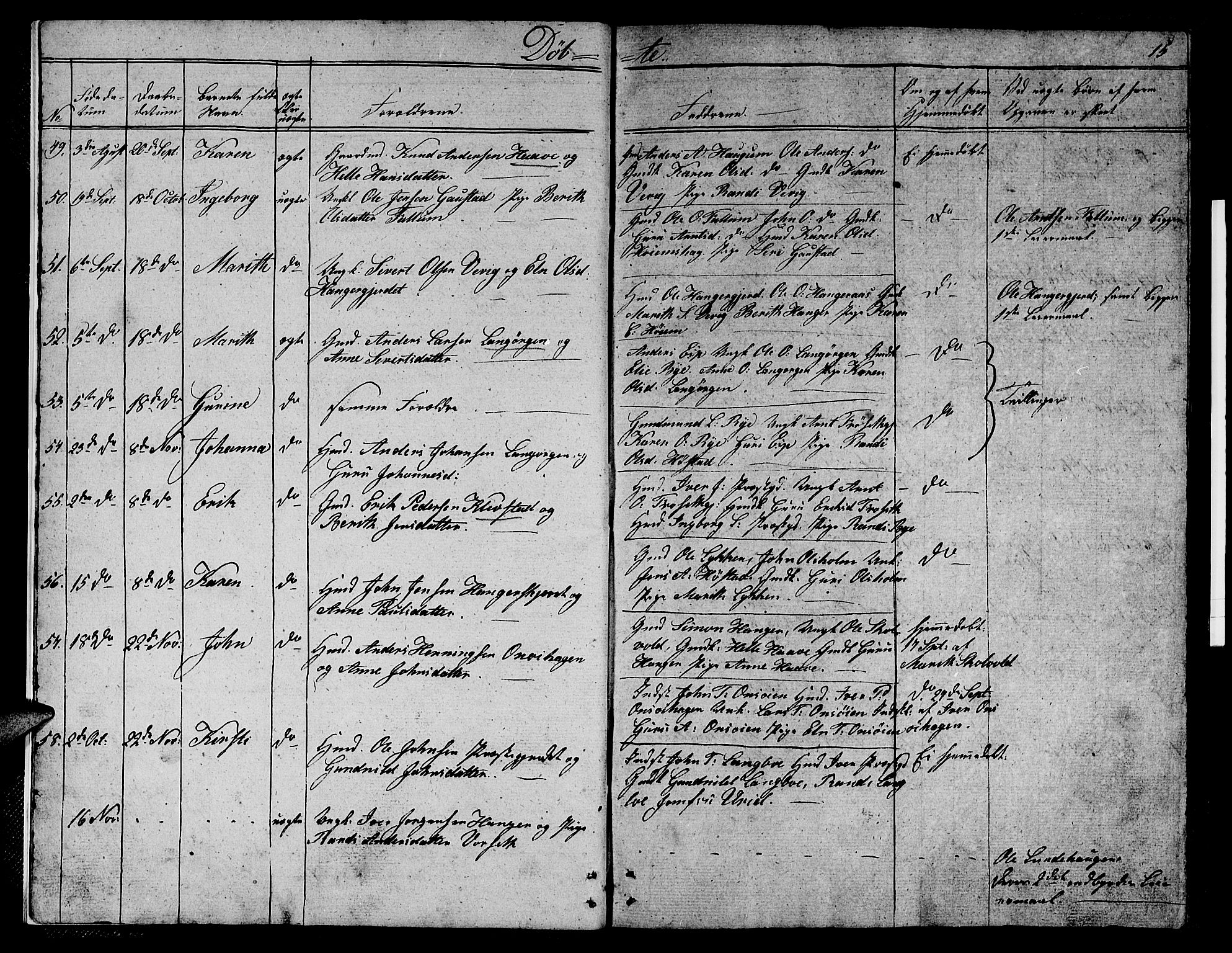 Ministerialprotokoller, klokkerbøker og fødselsregistre - Sør-Trøndelag, SAT/A-1456/612/L0386: Parish register (copy) no. 612C02, 1834-1845, p. 15