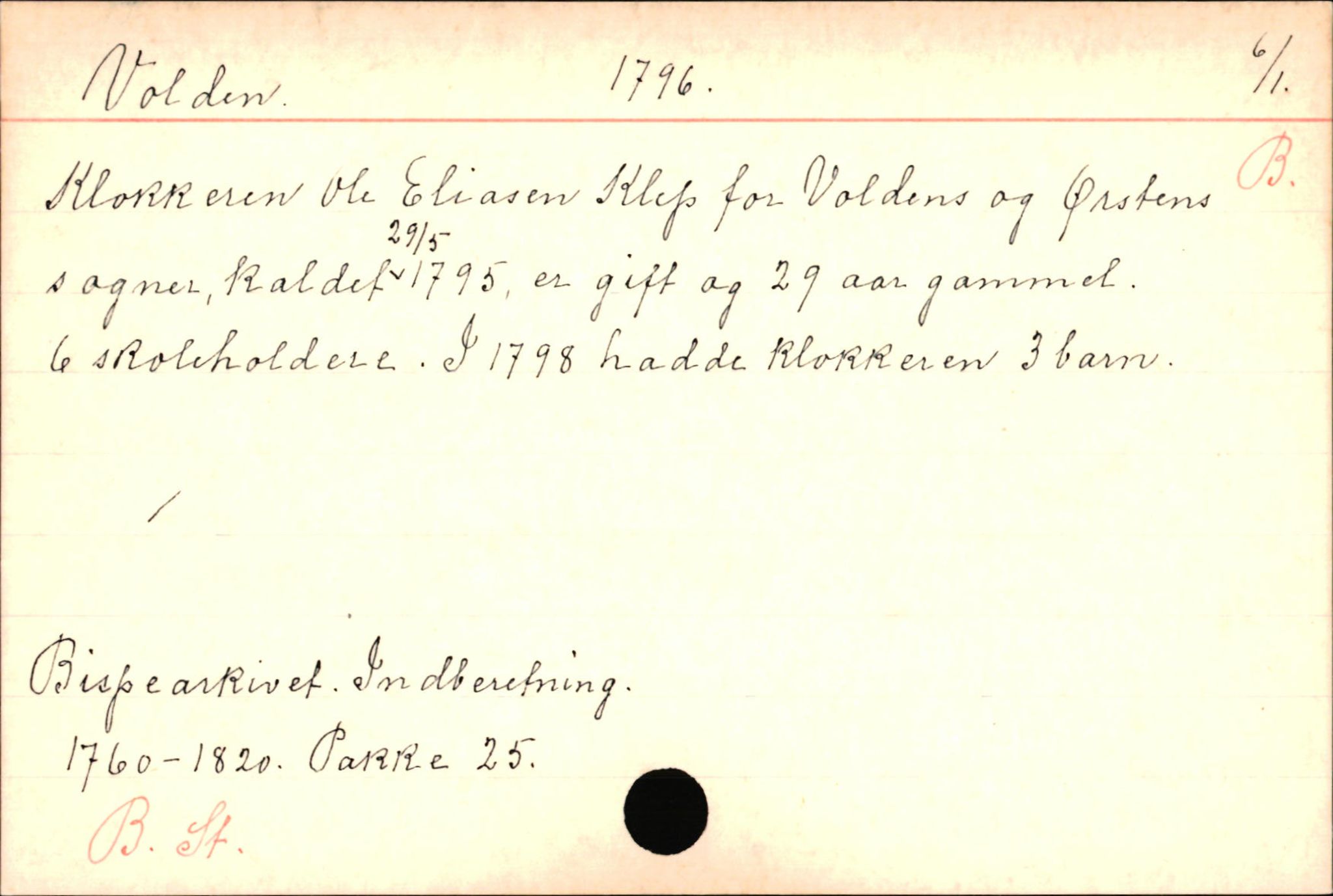 Haugen, Johannes - lærer, AV/SAB-SAB/PA-0036/01/L0001: Om klokkere og lærere, 1521-1904, p. 10699