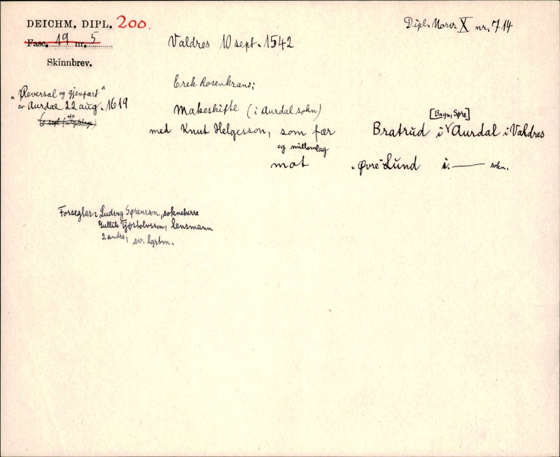 Riksarkivets diplomsamling, AV/RA-EA-5965/F35/F35j/L0001: Regestsedler: Deichmanske diplomer nr. 1-450, p. 415