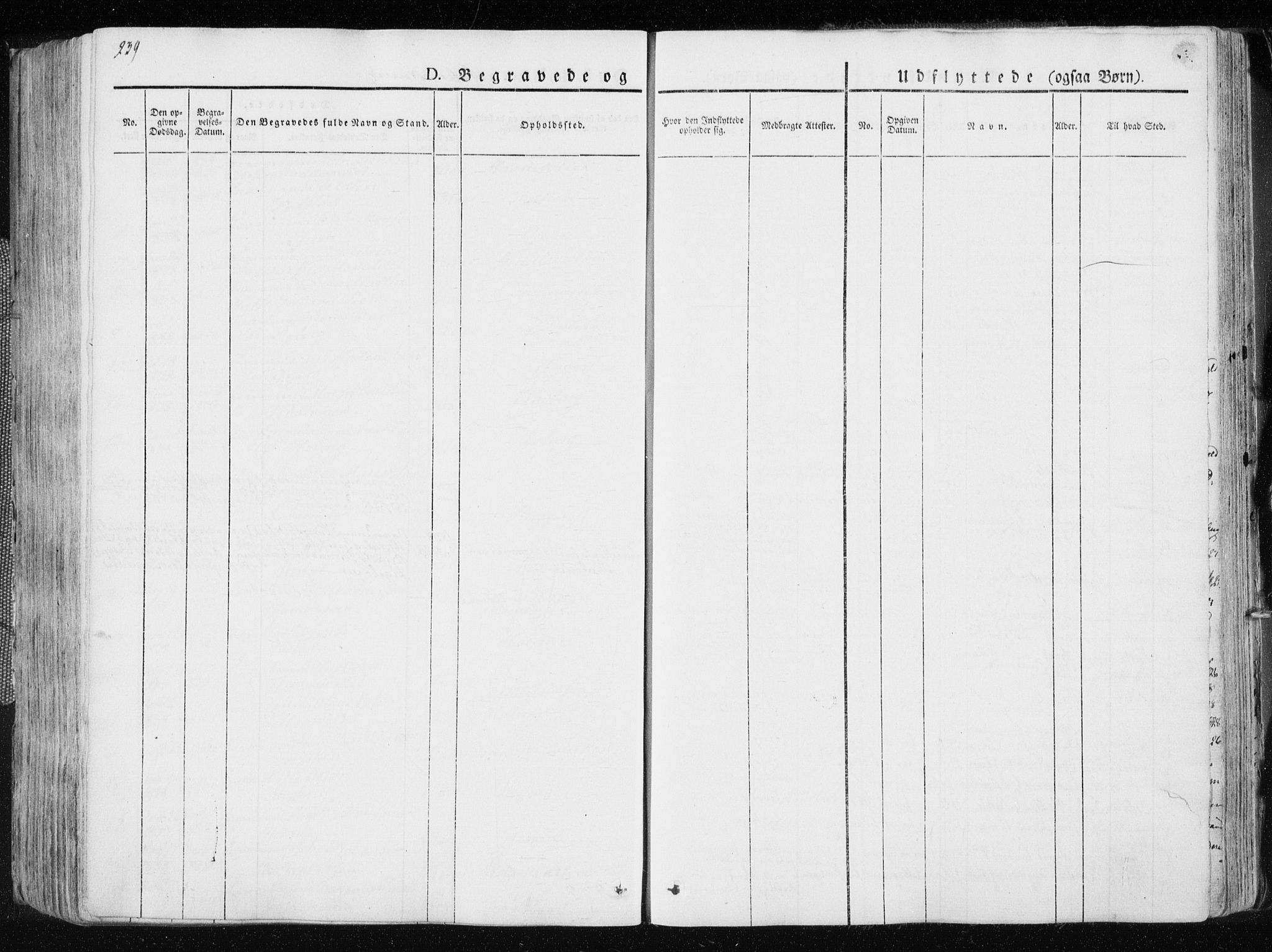 Ministerialprotokoller, klokkerbøker og fødselsregistre - Nord-Trøndelag, SAT/A-1458/713/L0114: Parish register (official) no. 713A05, 1827-1839, p. 239