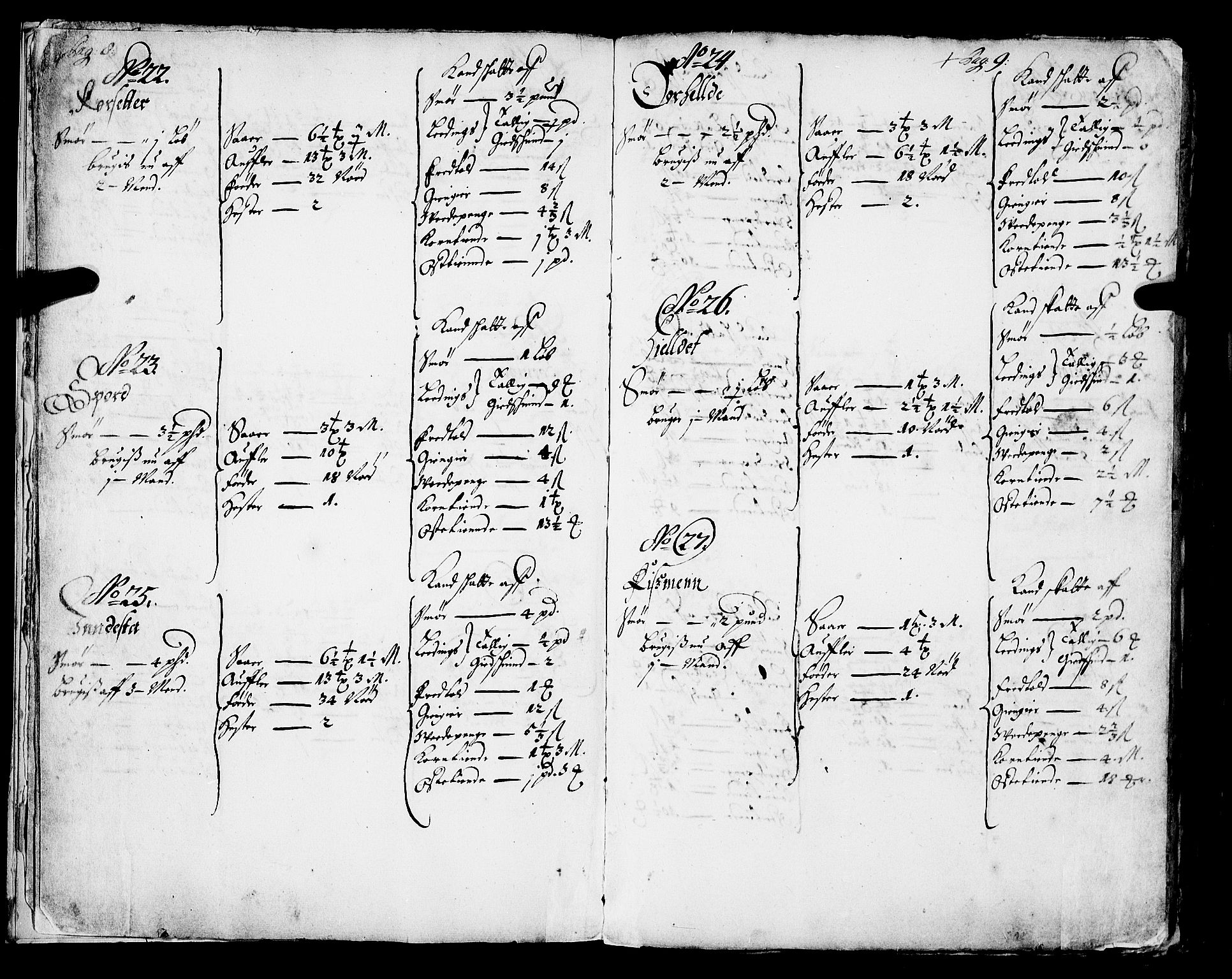 Rentekammeret inntil 1814, Realistisk ordnet avdeling, AV/RA-EA-4070/N/Nb/Nba/L0043: Sunnfjord fogderi, 1667, p. 8-9