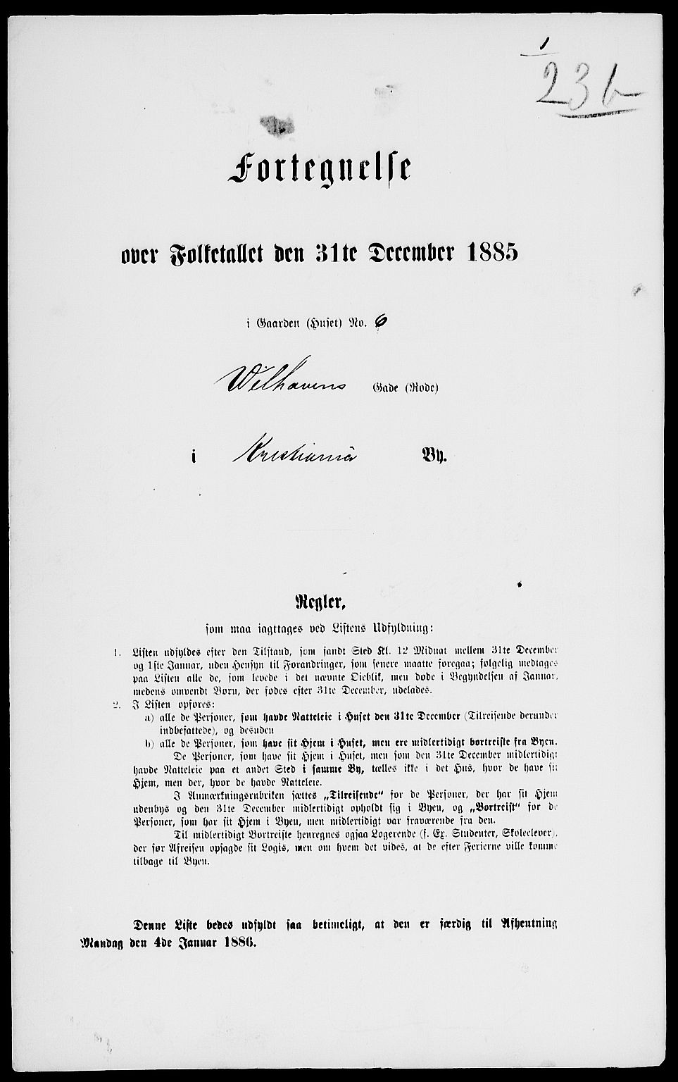 RA, 1885 census for 0301 Kristiania, 1885, p. 624