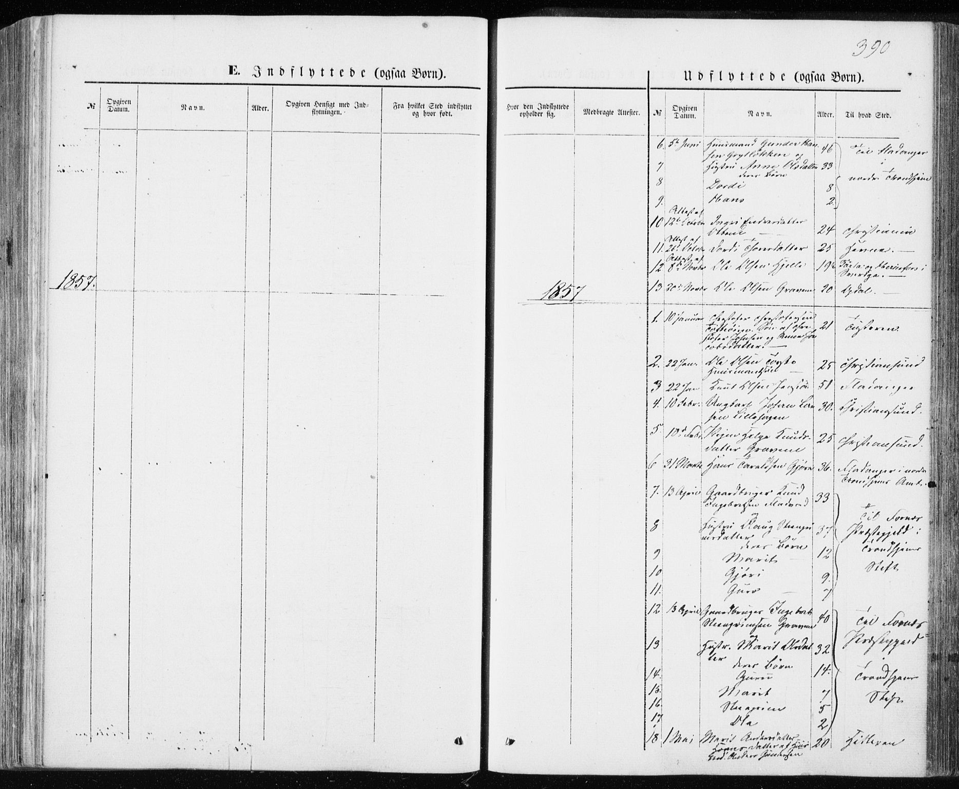 Ministerialprotokoller, klokkerbøker og fødselsregistre - Møre og Romsdal, SAT/A-1454/590/L1013: Parish register (official) no. 590A05, 1847-1877, p. 390