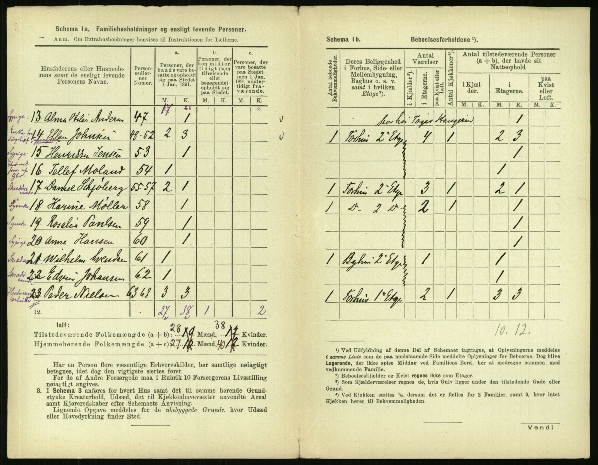 RA, 1891 census for 0301 Kristiania, 1891, p. 78711