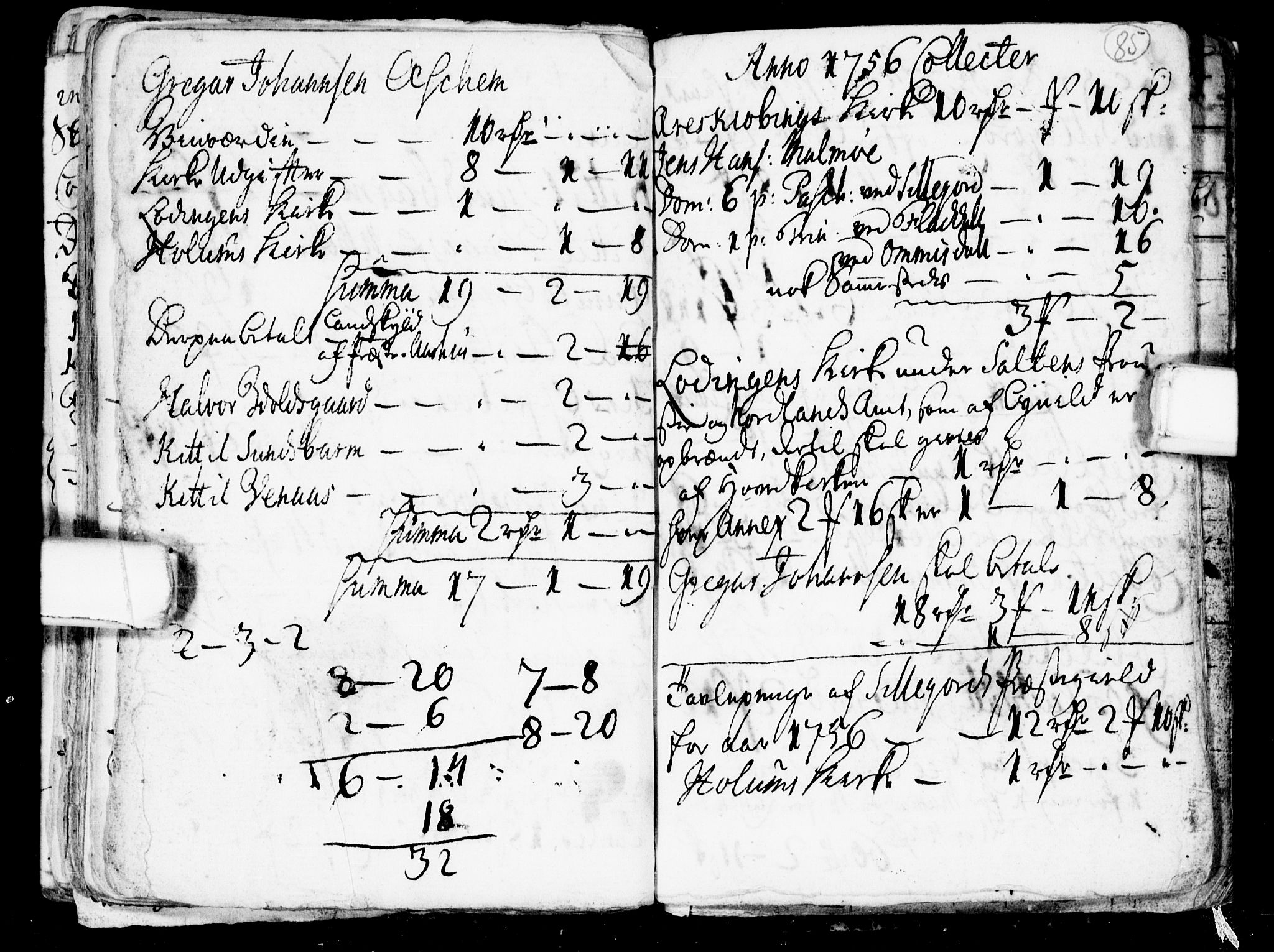 Seljord kirkebøker, SAKO/A-20/G/Gb/L0001: Parish register (copy) no. II 1, 1754-1790, p. 84-85