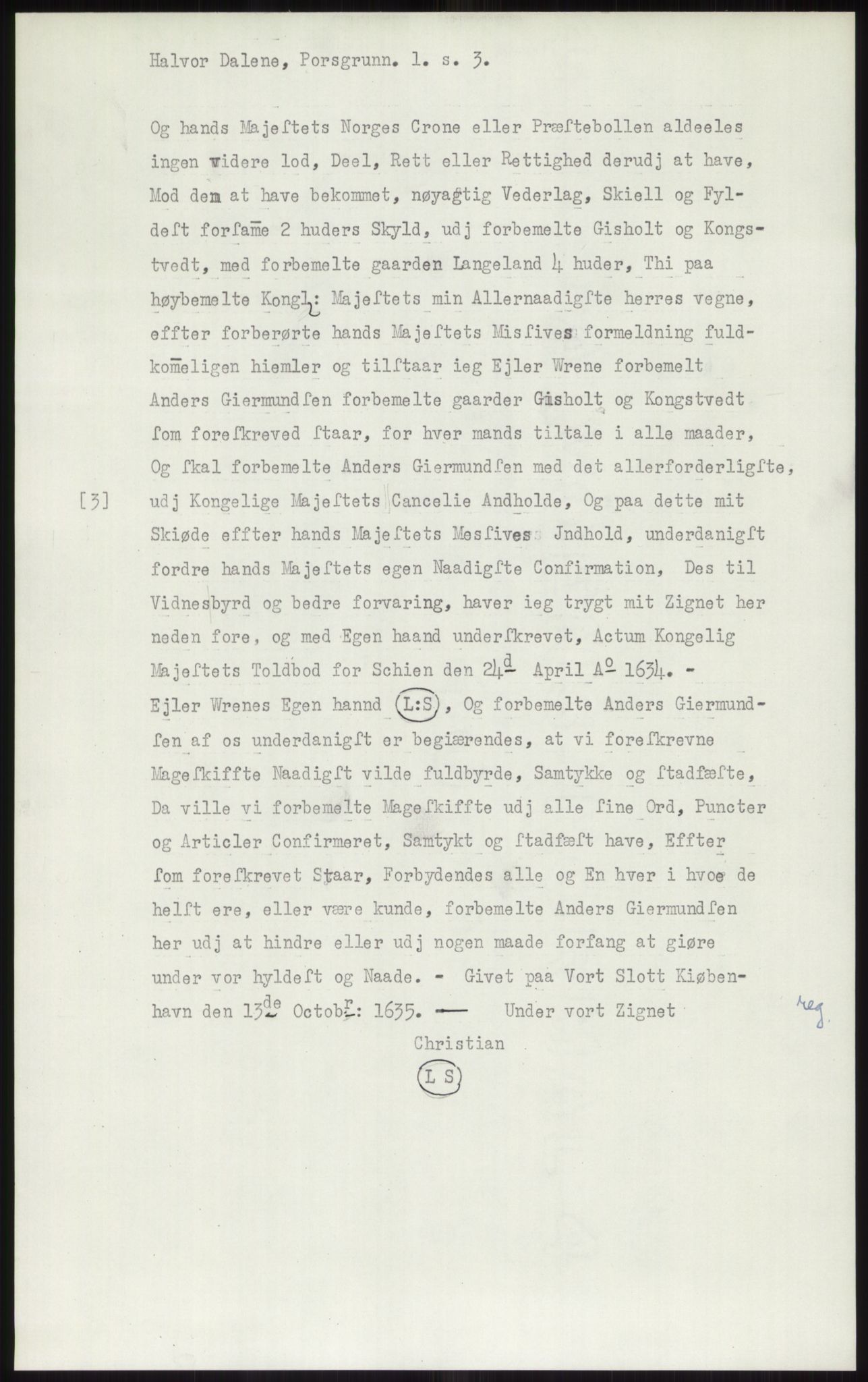 Samlinger til kildeutgivelse, Diplomavskriftsamlingen, AV/RA-EA-4053/H/Ha, p. 1622