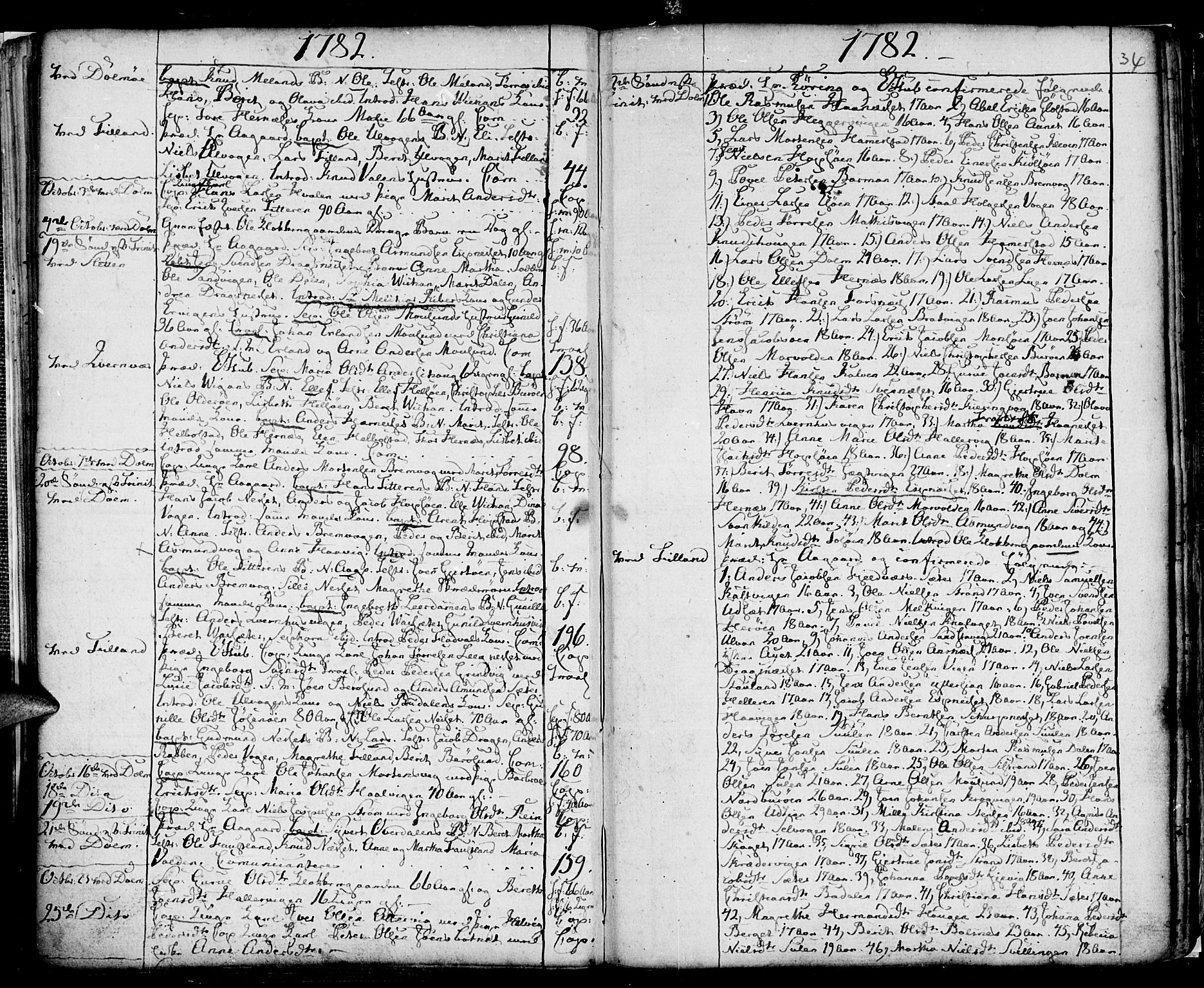 Ministerialprotokoller, klokkerbøker og fødselsregistre - Sør-Trøndelag, SAT/A-1456/634/L0526: Parish register (official) no. 634A02, 1775-1818, p. 34