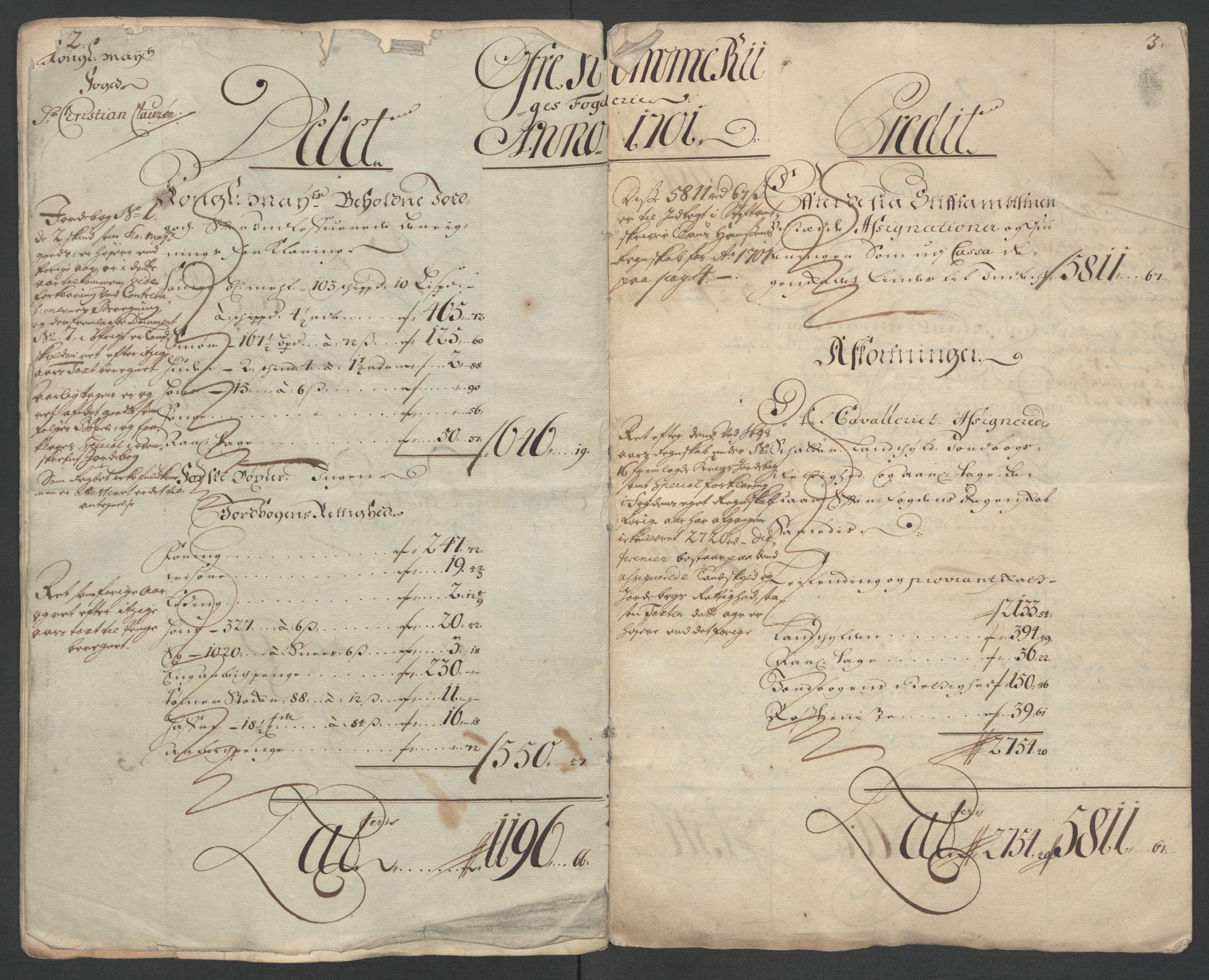 Rentekammeret inntil 1814, Reviderte regnskaper, Fogderegnskap, AV/RA-EA-4092/R12/L0713: Fogderegnskap Øvre Romerike, 1701, p. 17